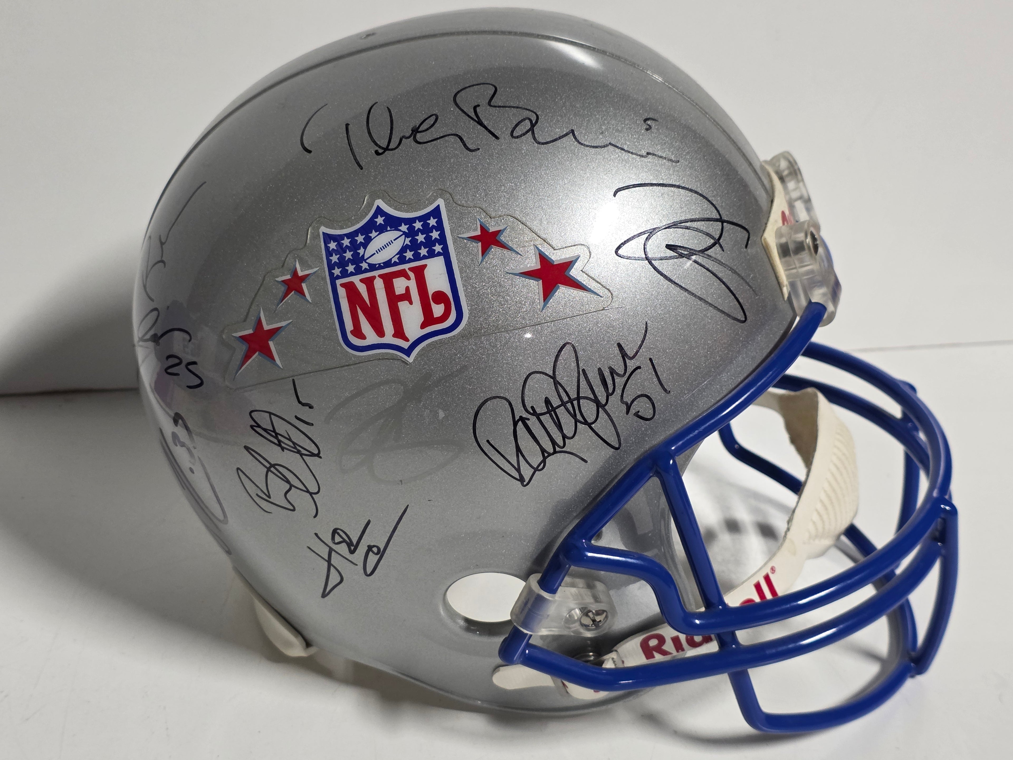 Riddell NFL Helmet Signed Autograph Matt Ryan Antonio Gates Derek Carr Multi