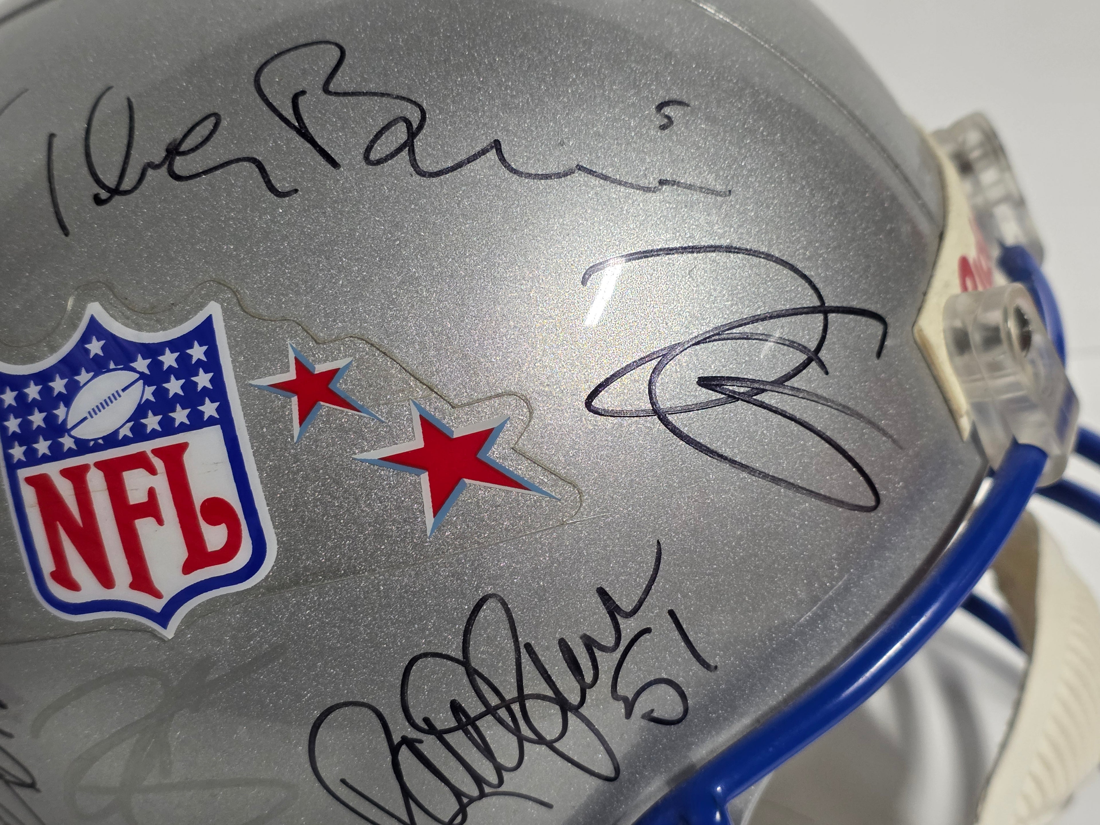 Riddell NFL Helmet Signed Autograph Matt Ryan Antonio Gates Derek Carr Multi