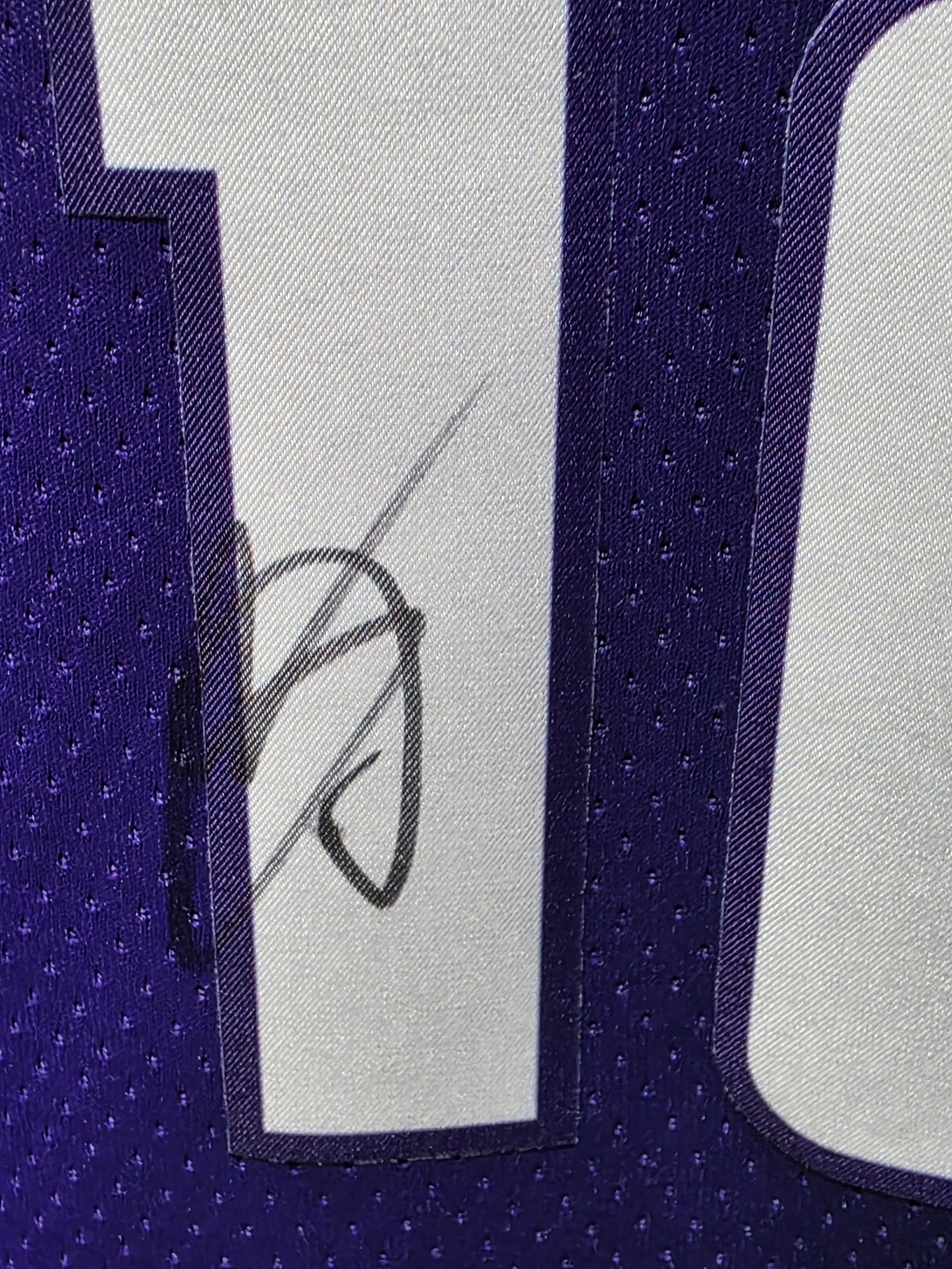 Nike Sacramento Kings Jersey Autographed DeMar DeRozan Domantas Sabonis Signed