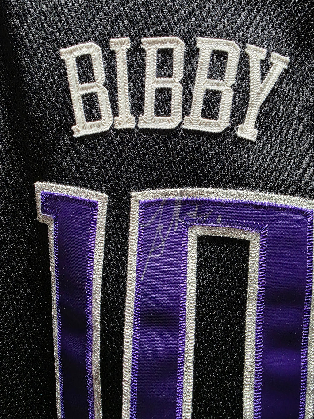 Mike Bibby Signed Sacramento Kings Reebok Basketball Jersey Autograph Authentic