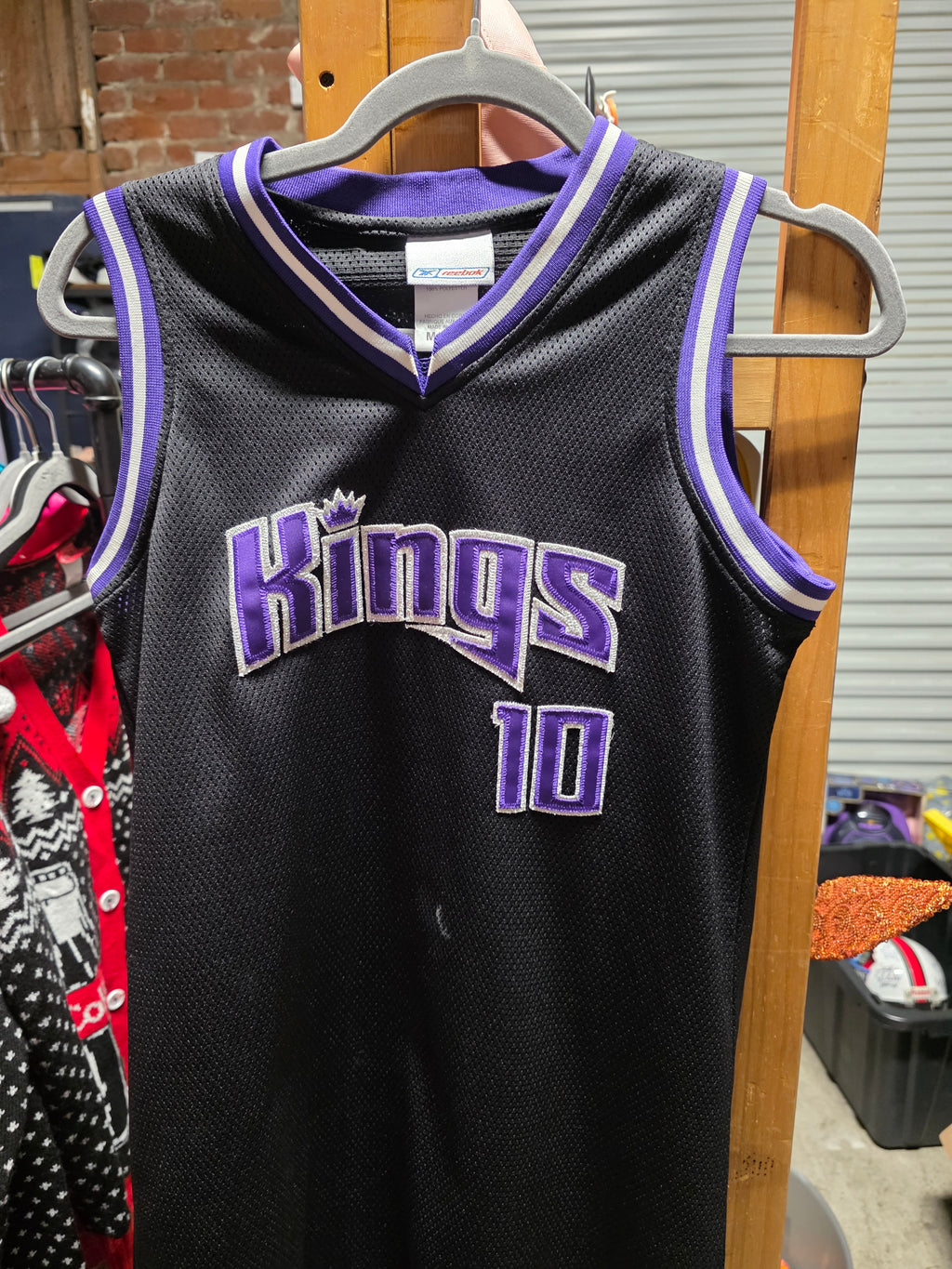 Mike Bibby Signed Sacramento Kings Reebok Basketball Jersey Autograph Authentic