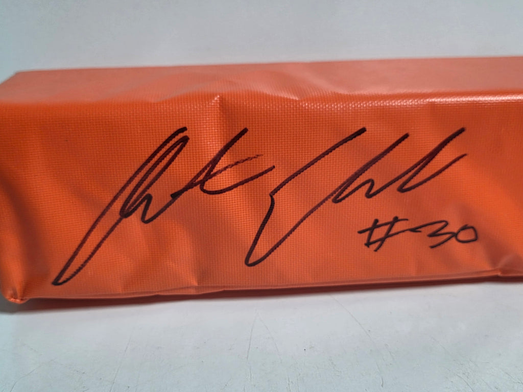 Austin Ekeler Signed Football End Zone Pylon Autograph Chargers NFL Collectible