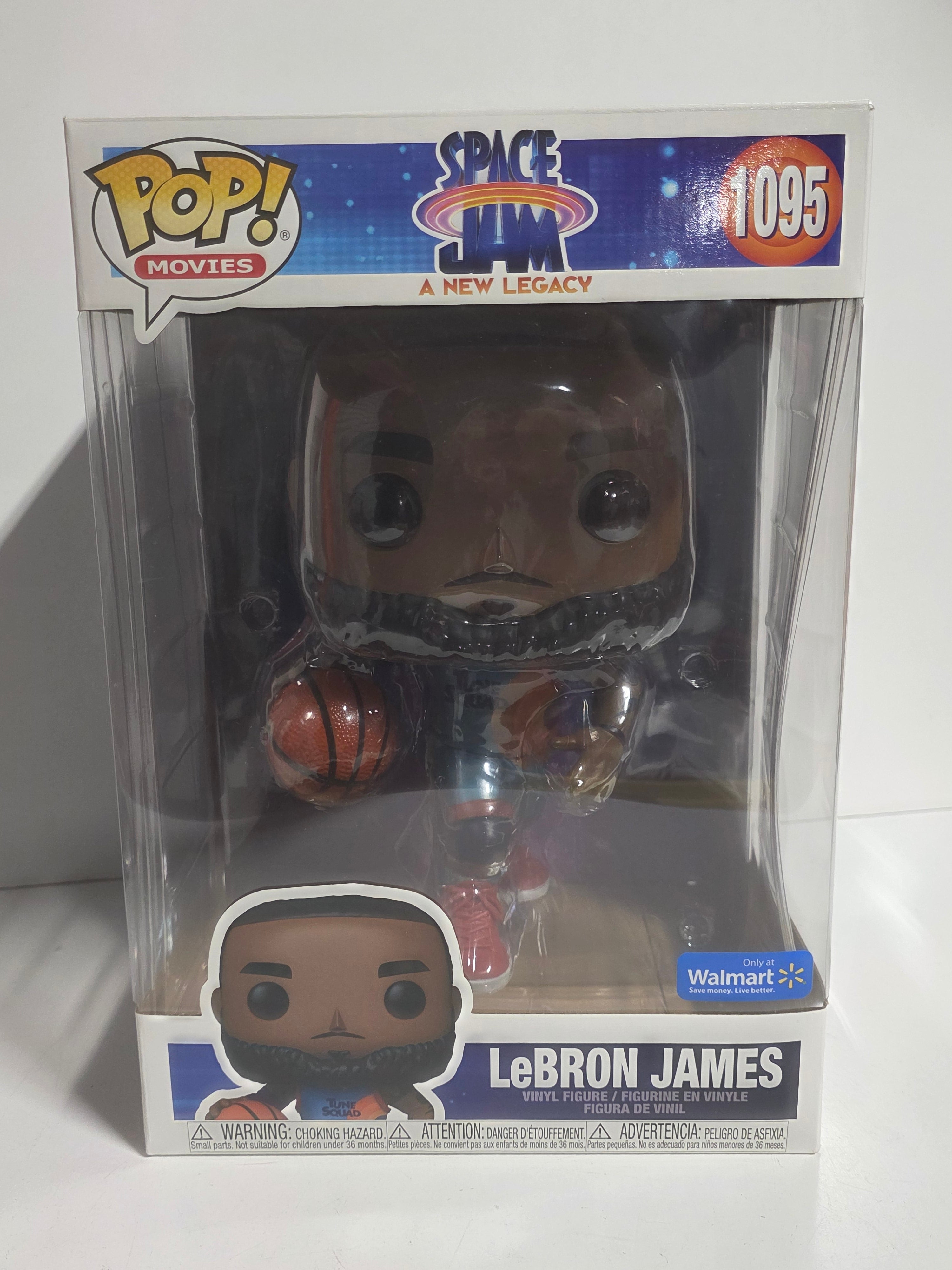 Funko Jumbo Pop Movies Space Jam A New Legacy LeBron James 1095 Walmart Exclusive