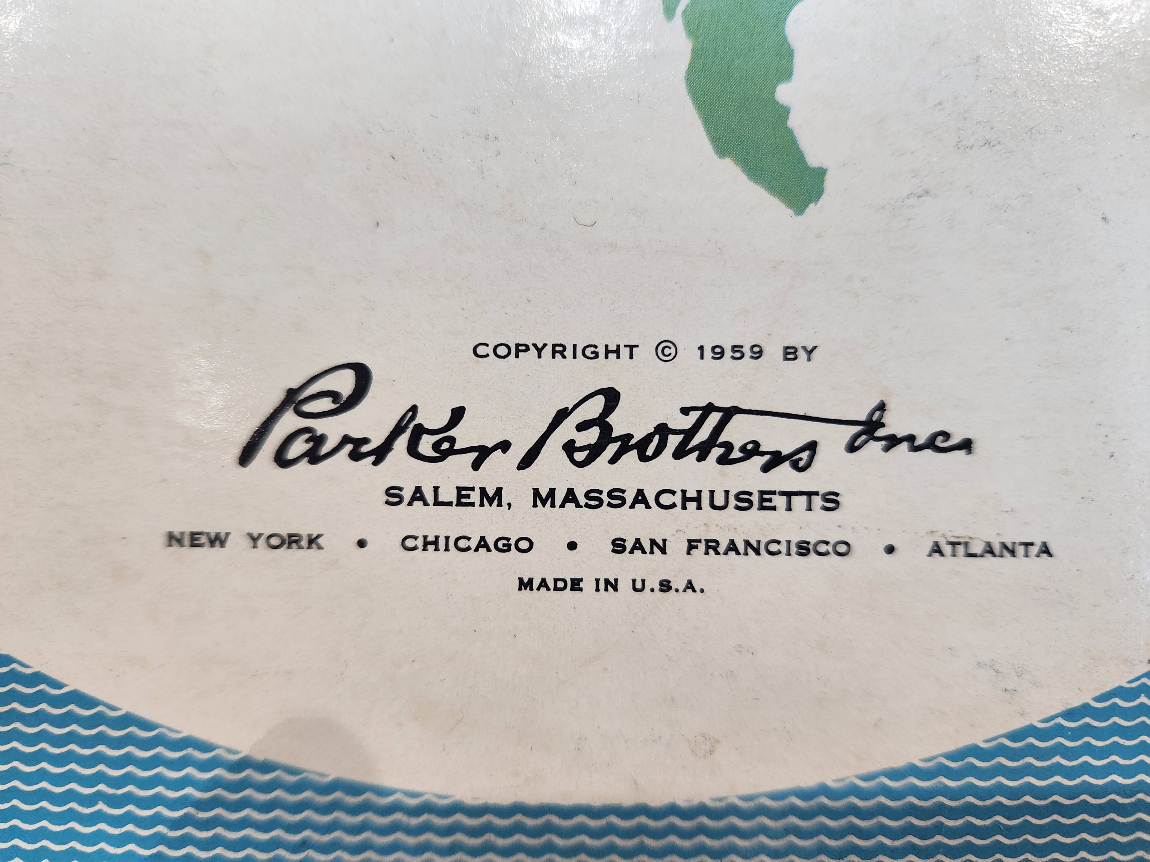 Vintage Parker Brothers Risk Continental Game Board Game 1959 Complete