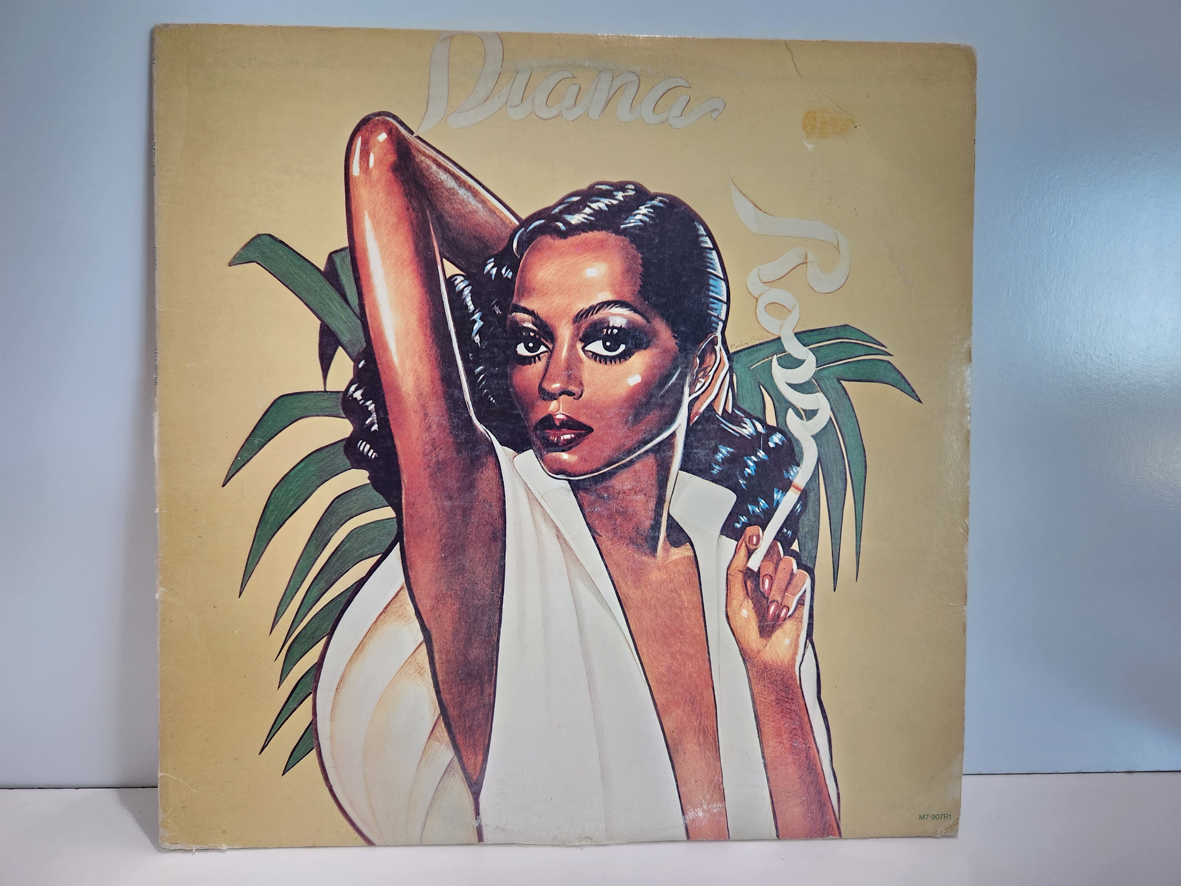 Vintage Diana Ross 1980 Motown Vinyl LP Record Album Pop Soul Classic