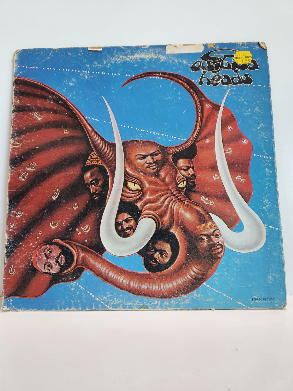 Vintage Osibisa Heads MCA Vinyl LP 33 RPM Afro Rock Funk Album Rare