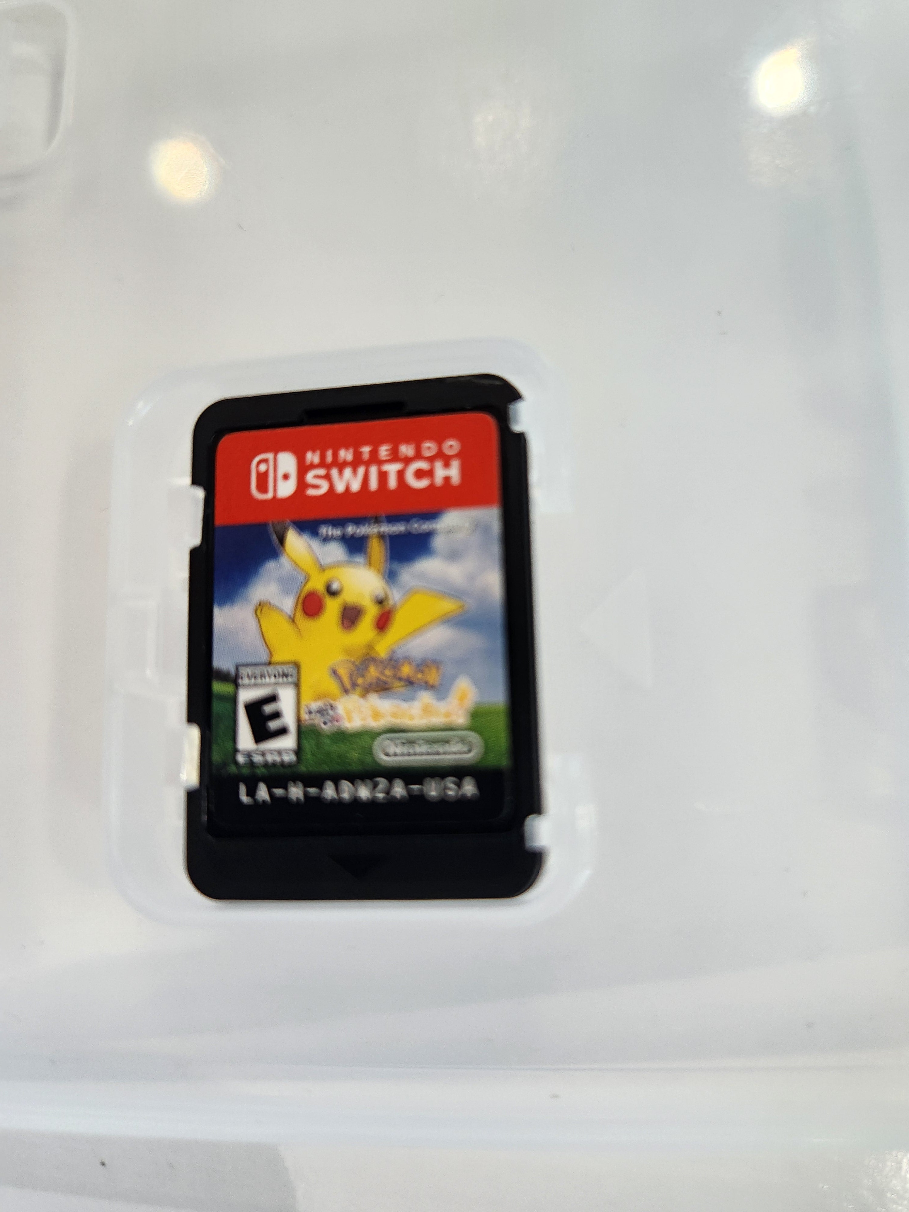Pokemon Lets Go Pikachu Nintendo Switch Game Cartridge Only Authentic USA