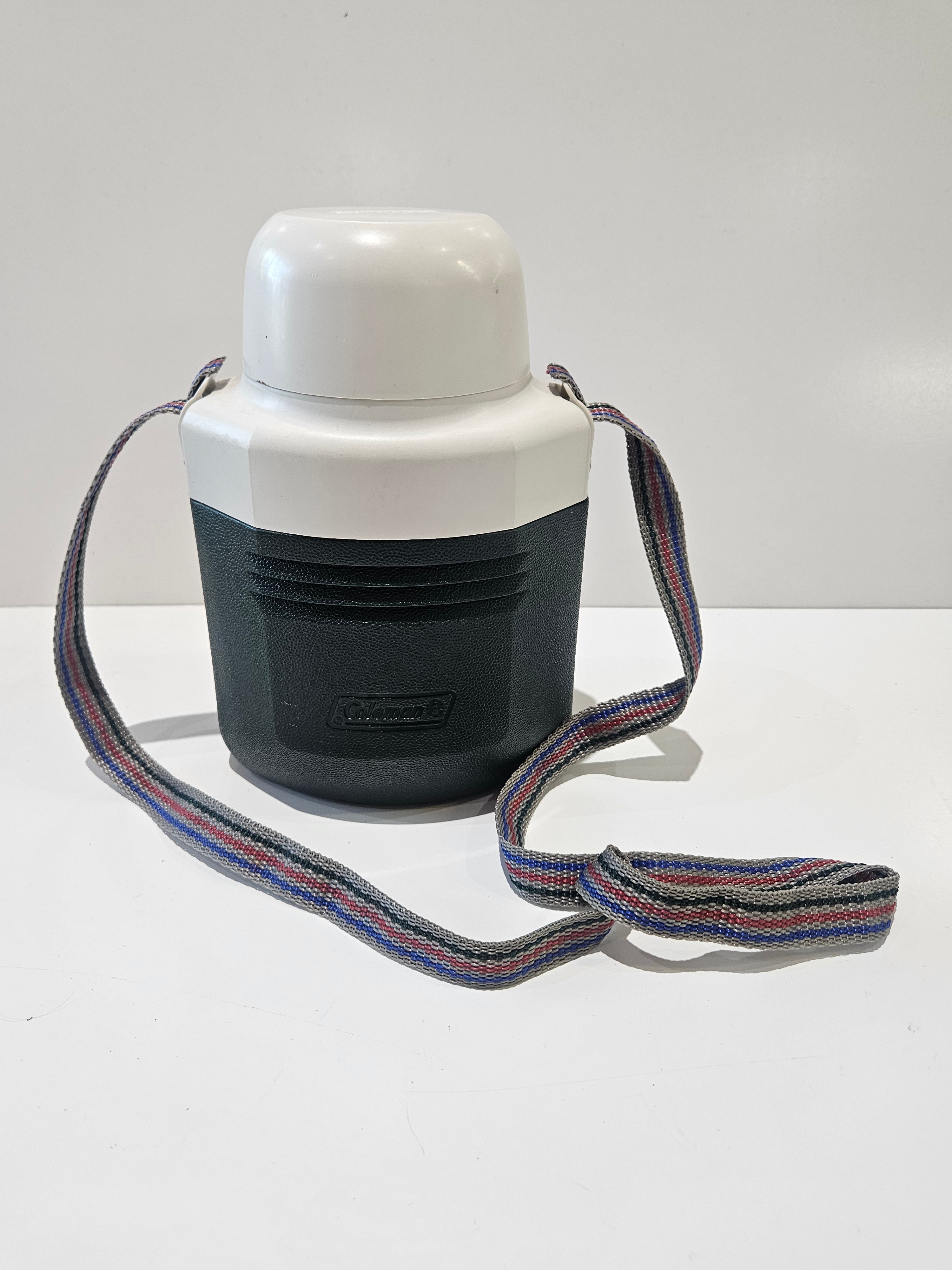 Vintage Coleman Personal Beverage Cooler Jug Thermos With Shoulder Strap