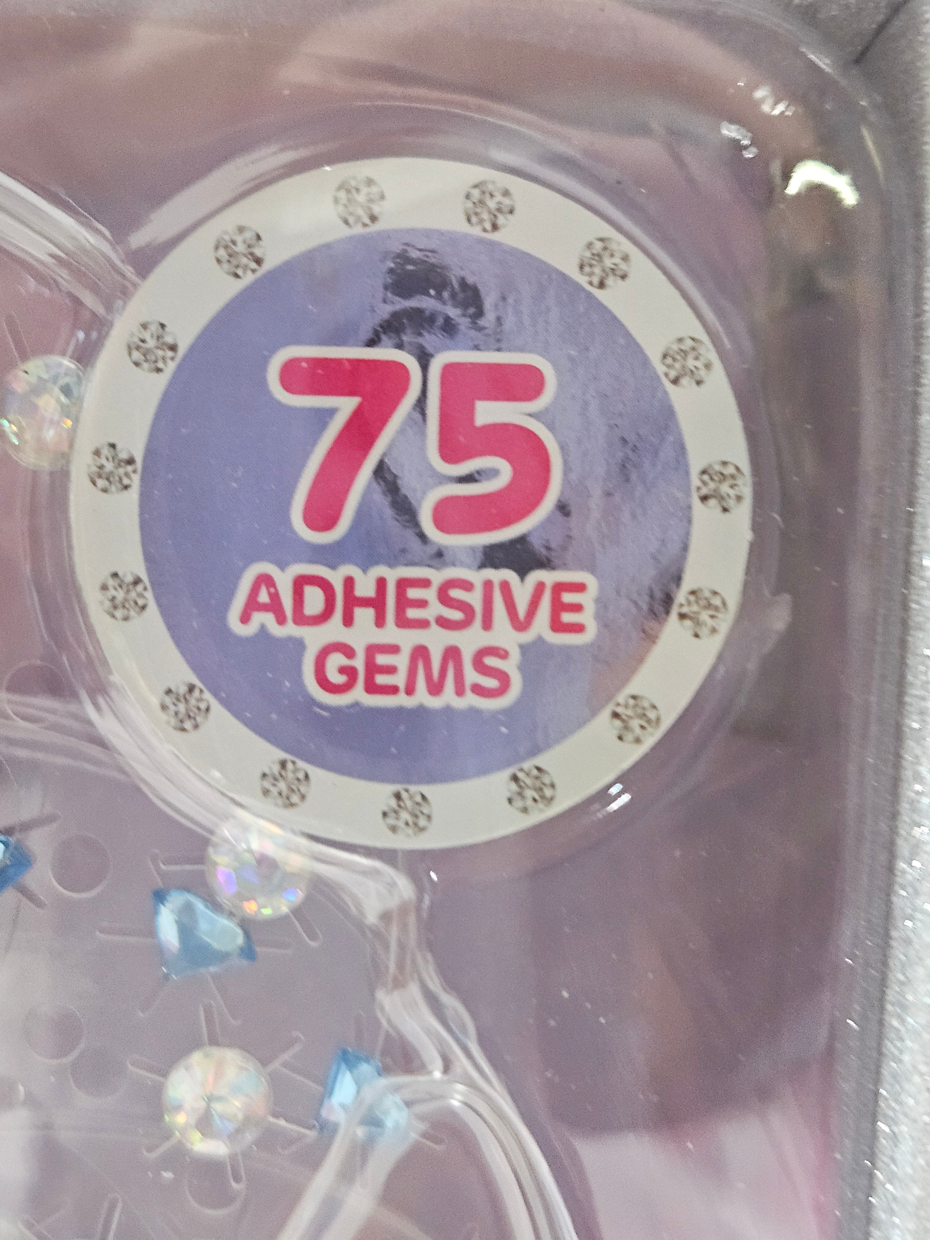 Blinger Kids Dreams Diamond Collection Hair Gem Styling Tool 75 Adhesive Gems