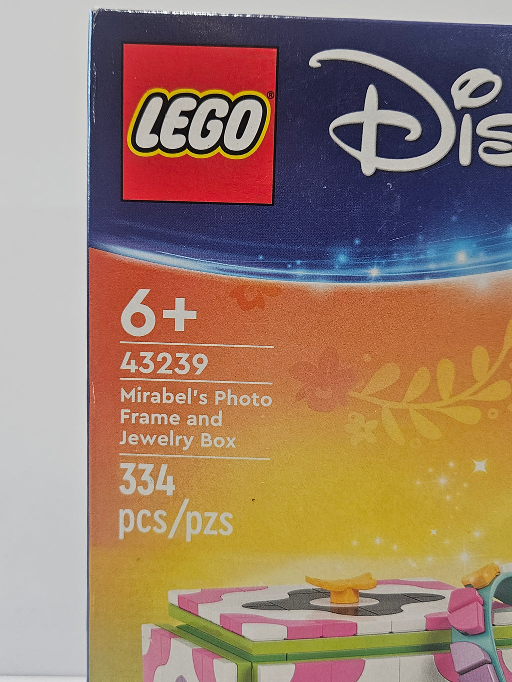 LEGO Disney Encanto 43239 Mirabel's Photo Frame Jewelry Box 334PCS Set
