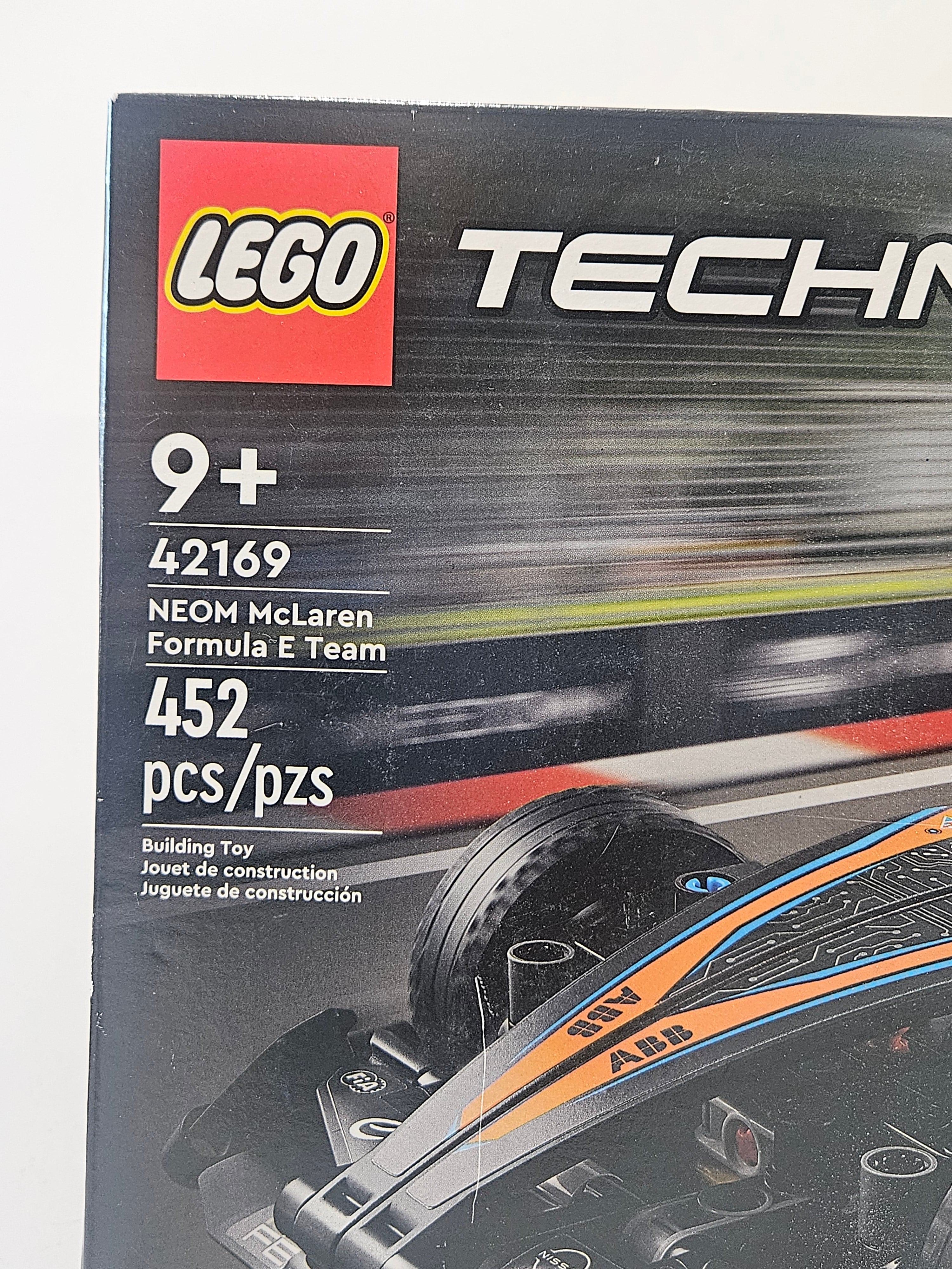 LEGO Technic 42169 NEOM McLaren Formula E Team Pull Back Race Car Set