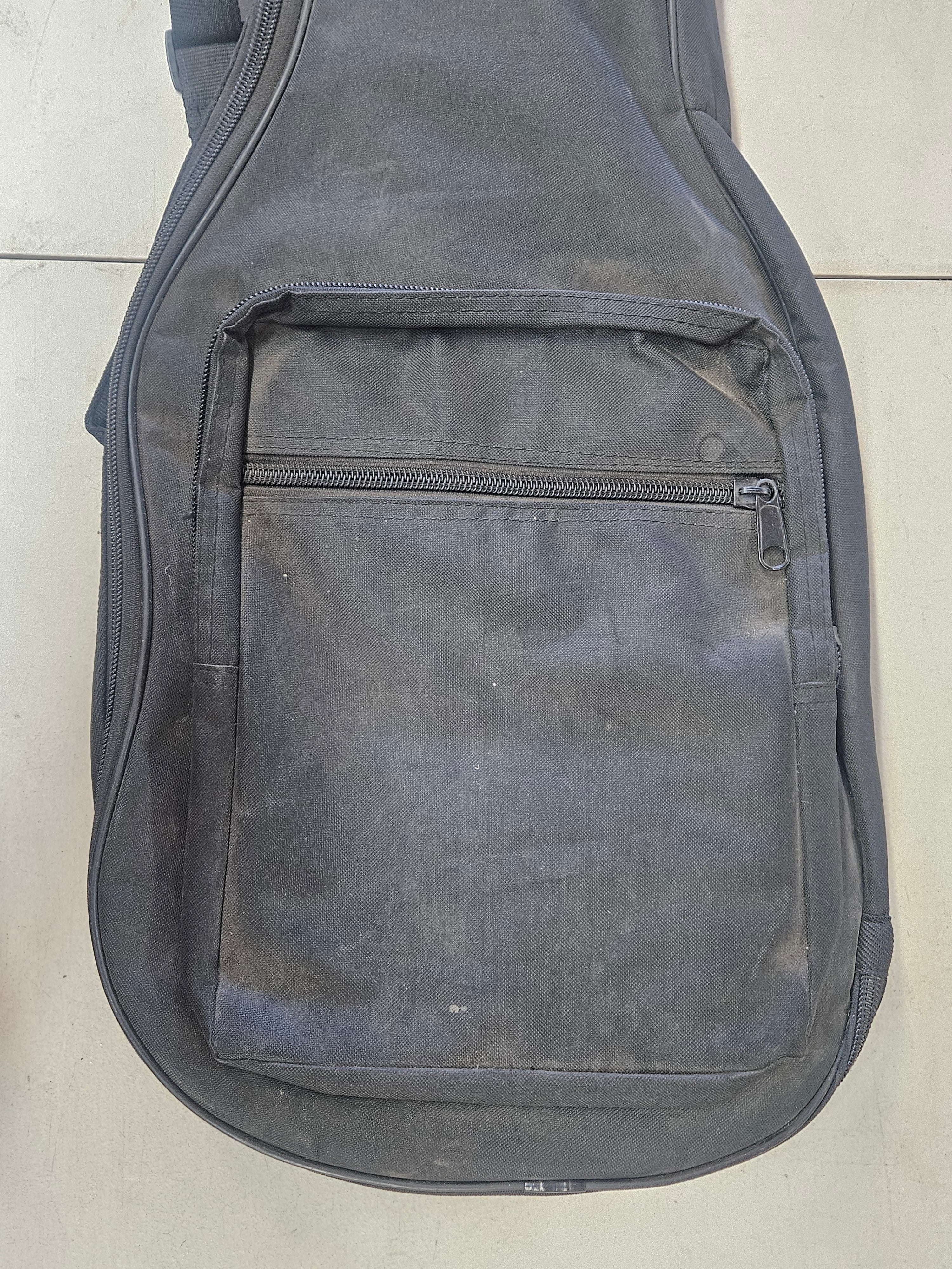 Carlo Robelli Acoustic Guitar Gig Bag Soft Case Backpack Carry Black Nylon