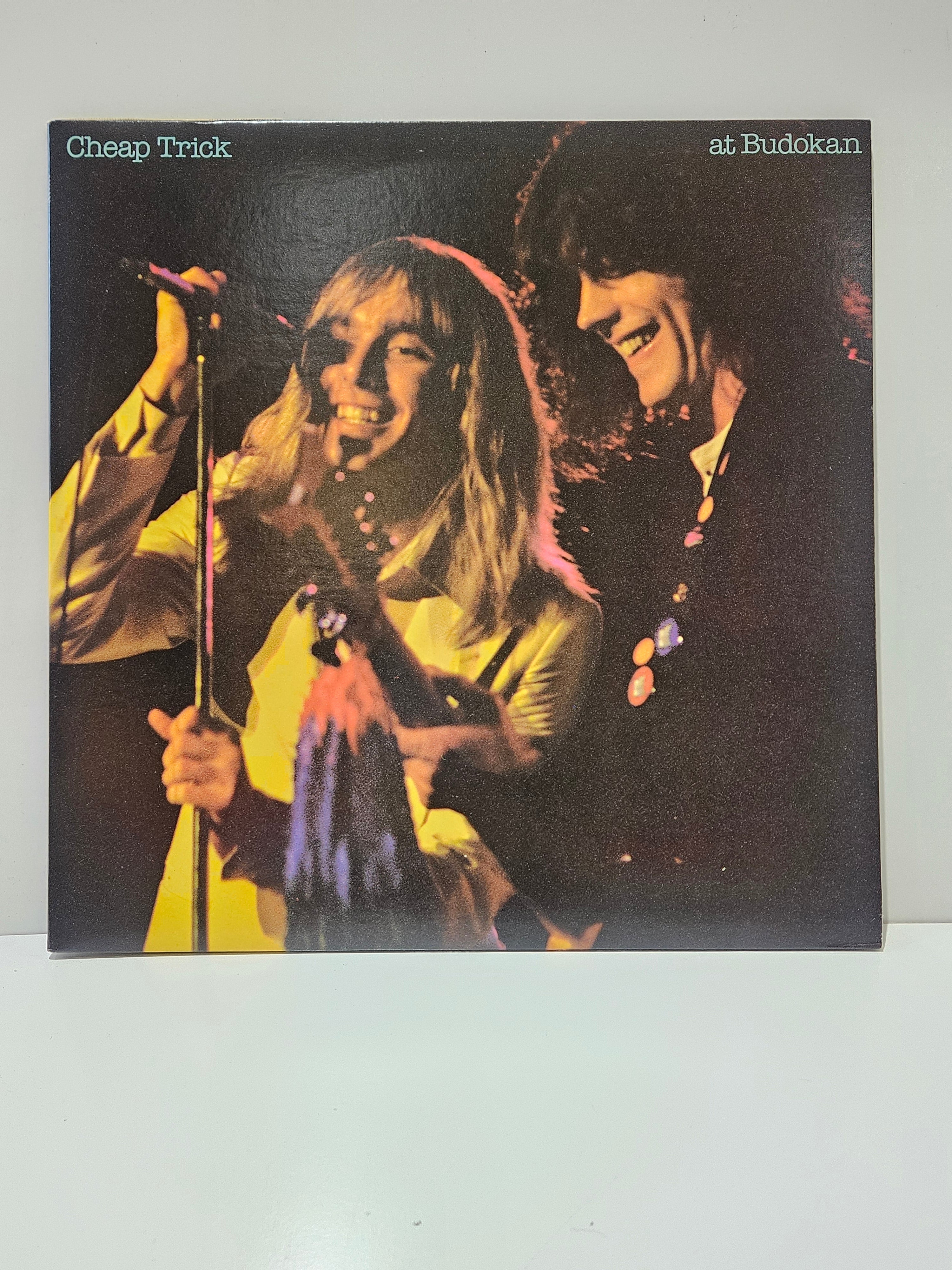 Vintage Cheap Trick At Budokan LP Vinyl Record Classic Rock Live Album Epic