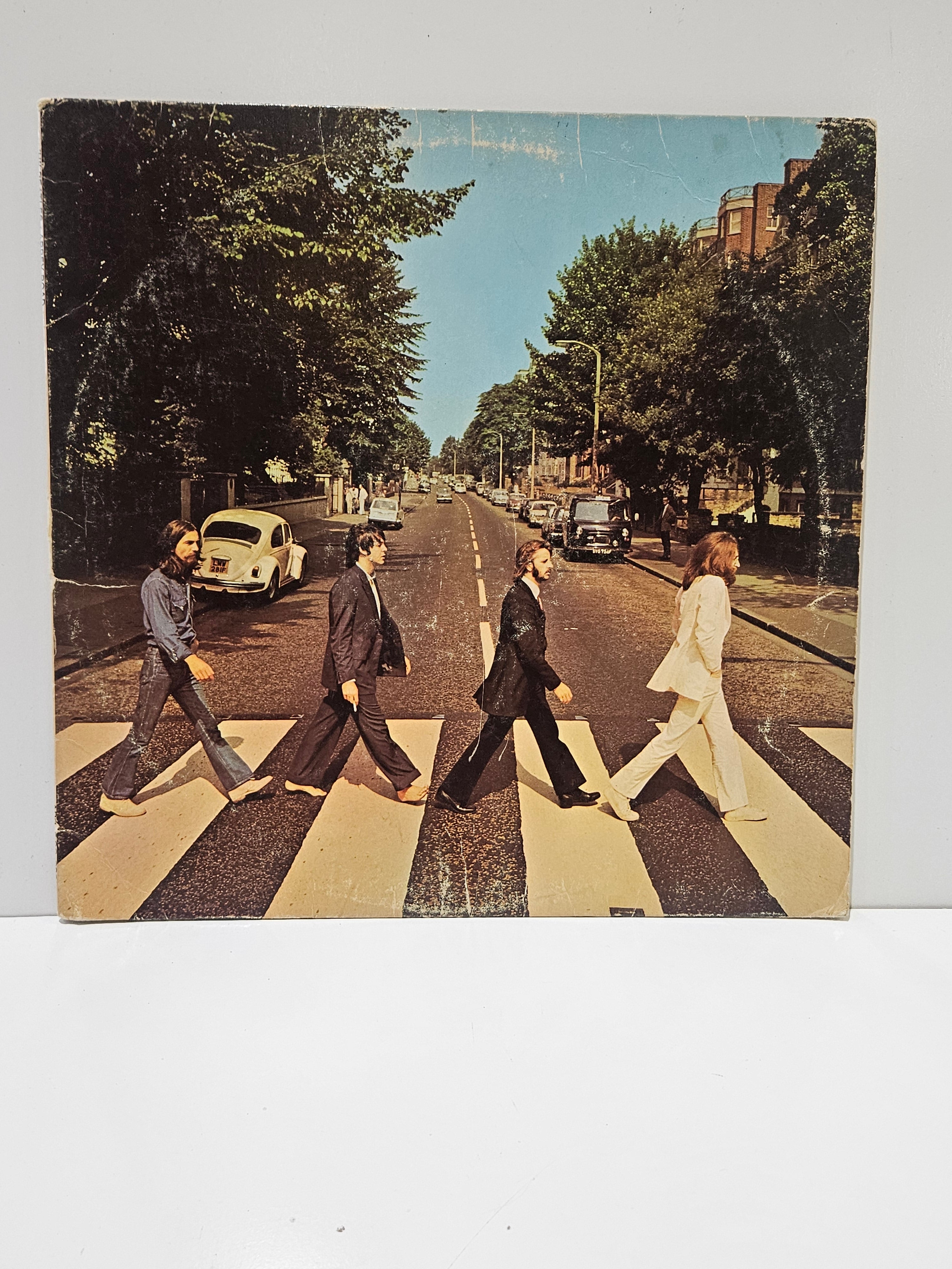 Vintage The Beatles Abbey Road Vinyl LP Record Apple Records Classic Rock Album