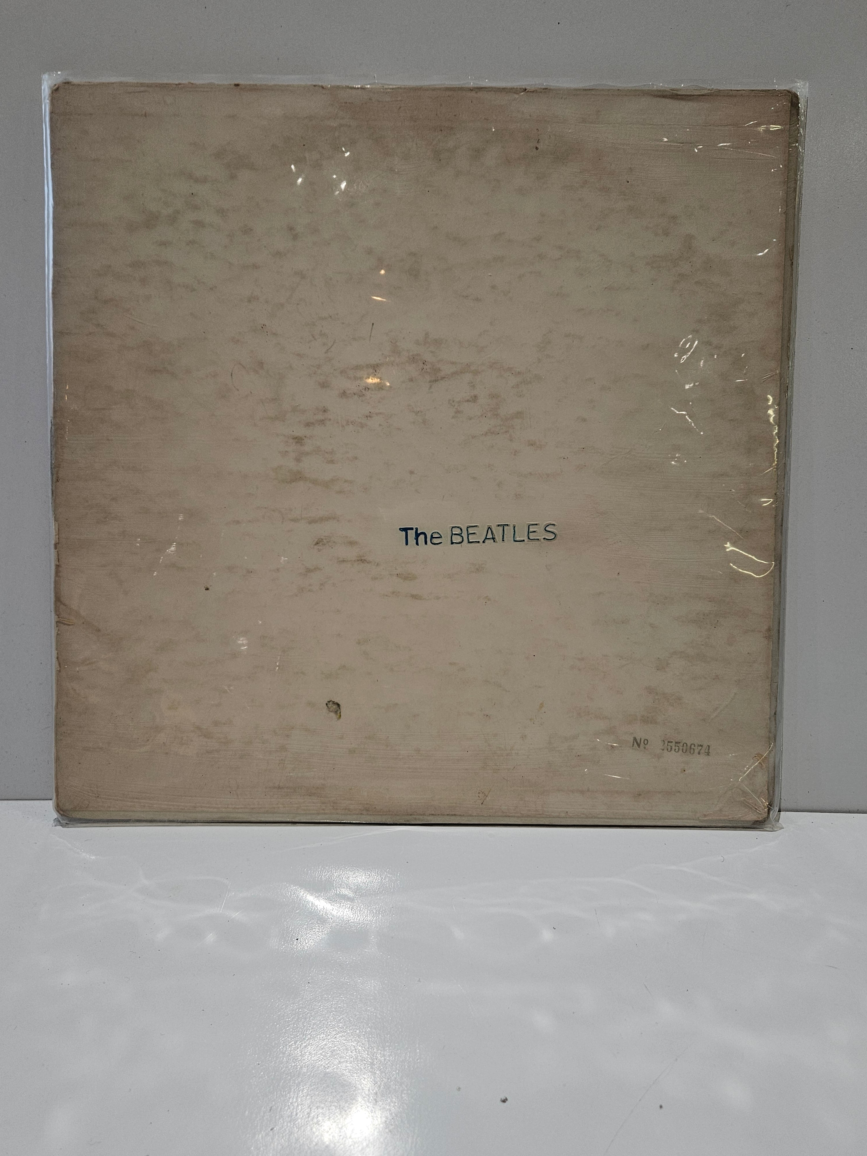Vintage The Beatles White Album Vinyl LP Numbered Record Apple Records 1968