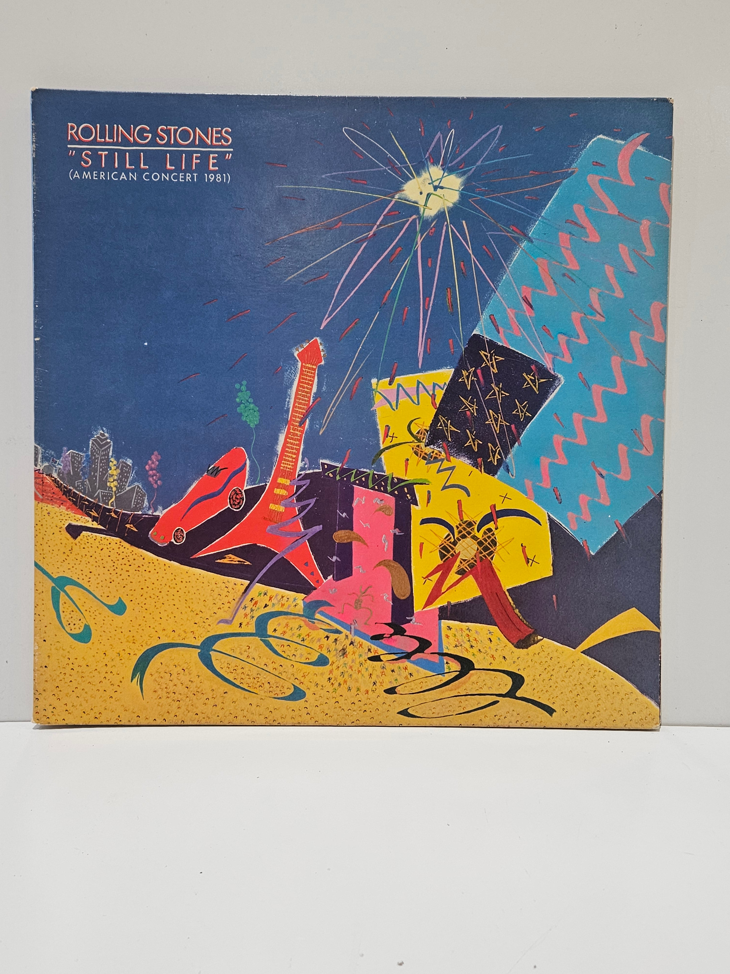 Vintage Rolling Stones Still Life American Concert 1981 Vinyl LP Album Record