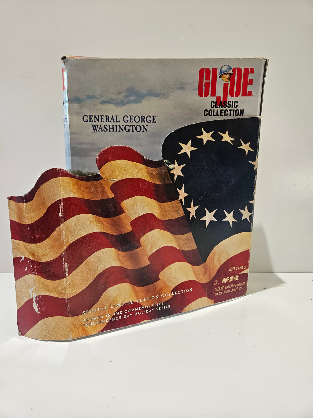 Vintage 1998 GI Joe Classic Collection General George Washington Figure Boxed