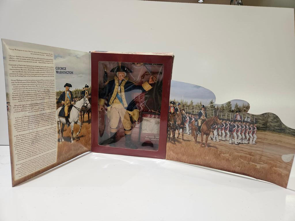 Vintage 1998 GI Joe Classic Collection General George Washington Figure Boxed