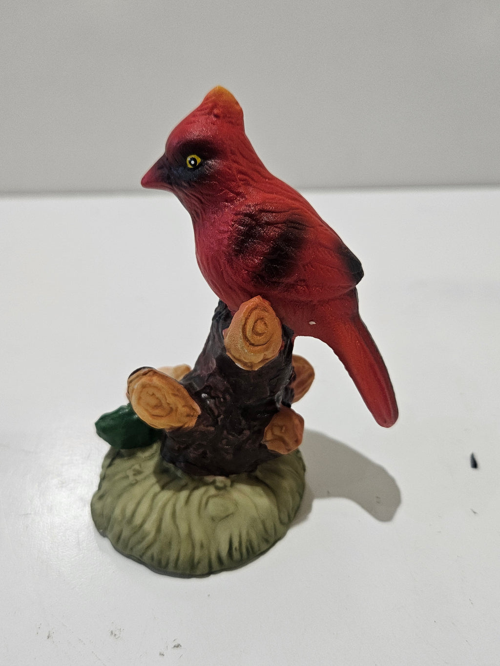 Colorful Ceramic Bird Figurines Cardinal Bluebird Decor