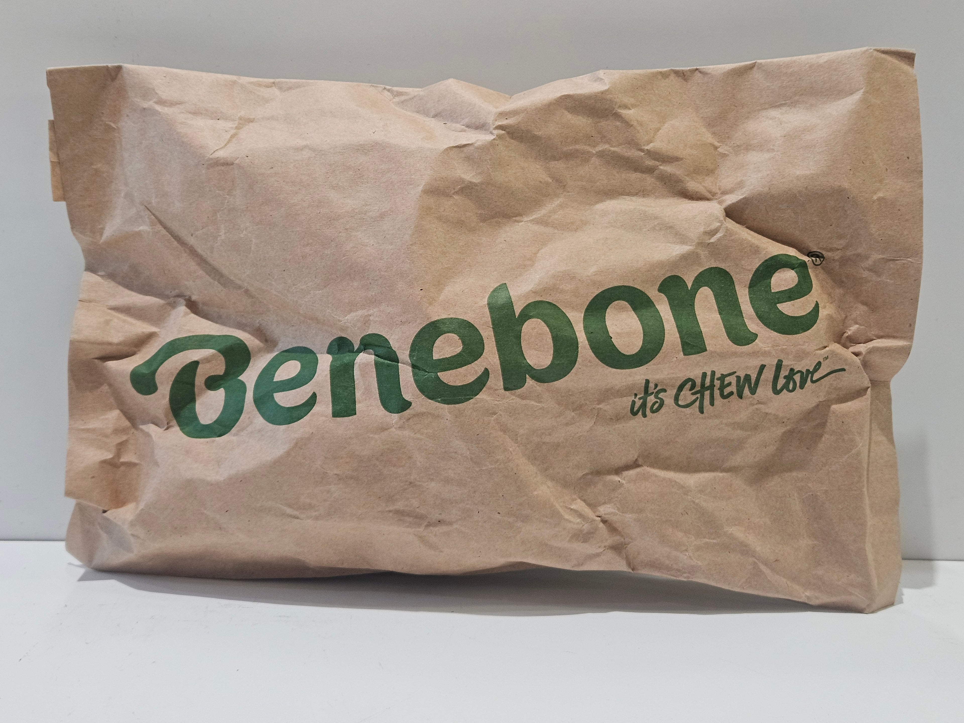 Benebone Dog Chew Toy Package Eco Friendly Pet Supply Retail Display Bag