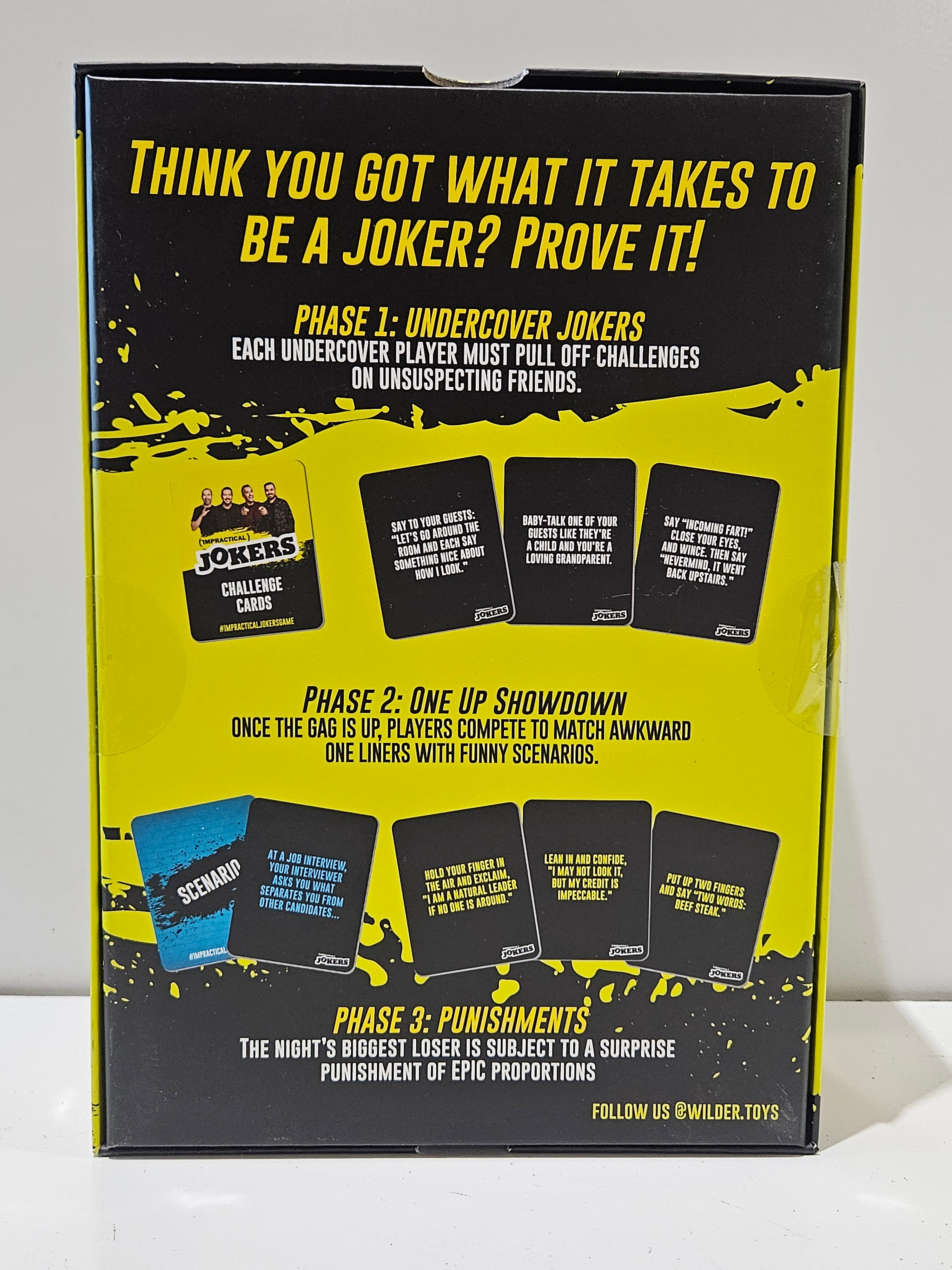 Impractical Jokers Game Box Of Challenges II Party Card Game 400 Cards Adult