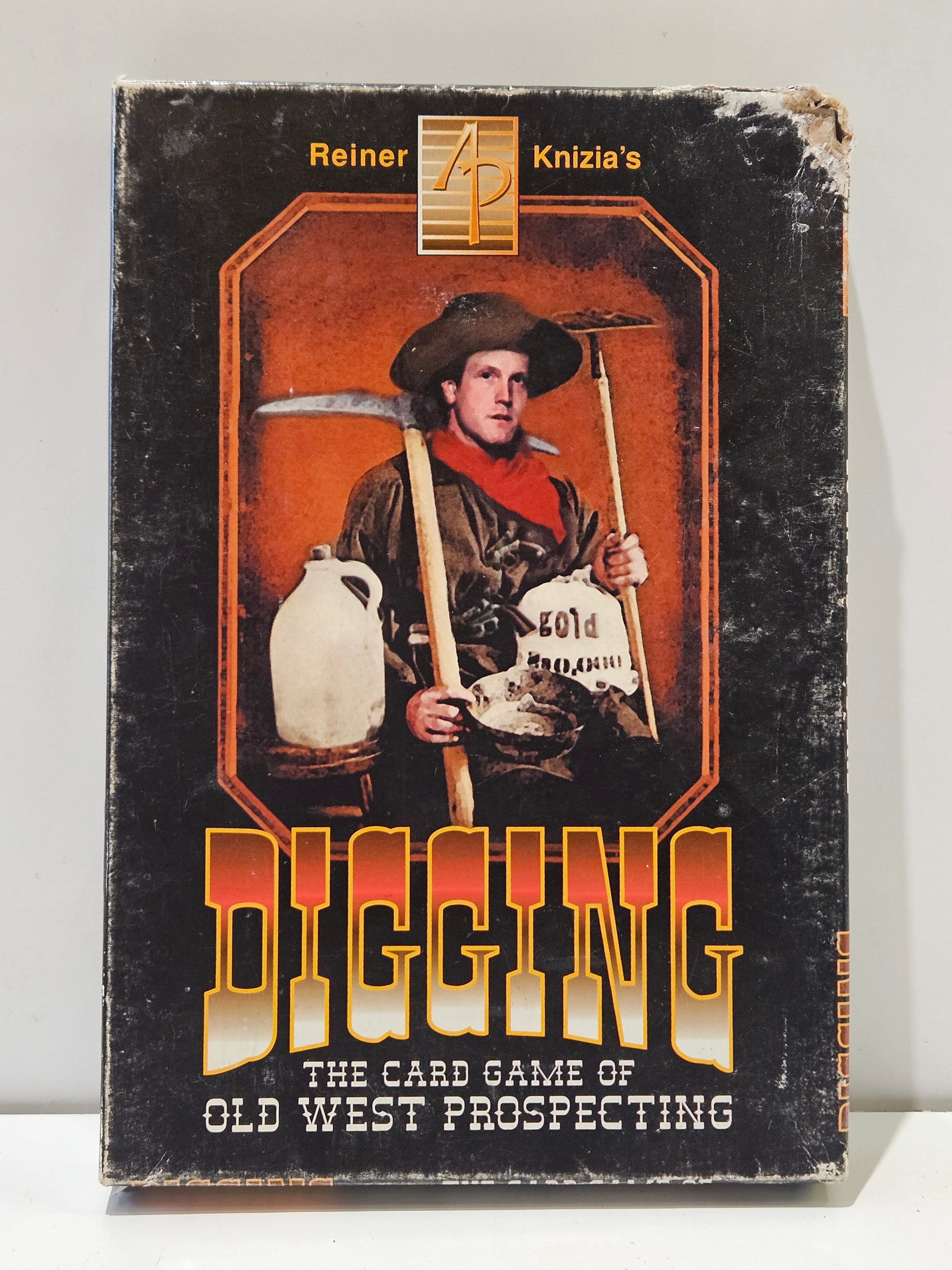 Vintage 1999 Digging Card Game Reiner Knizia Old West Prospecting Avalanche Press
