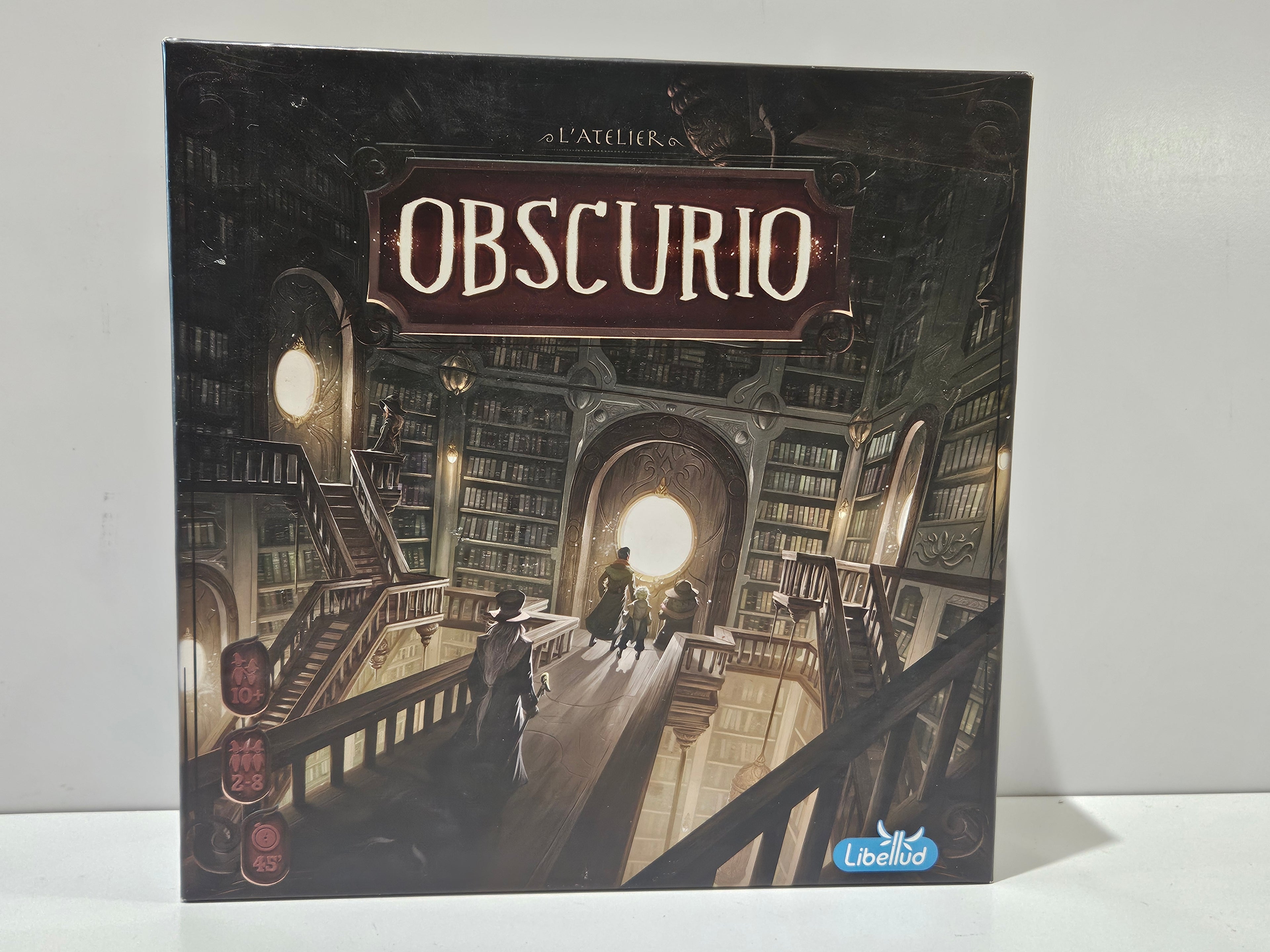 Libellud Obscurio Cooperative Fantasy Deduction Board Game 2-8 Players Ages 10+