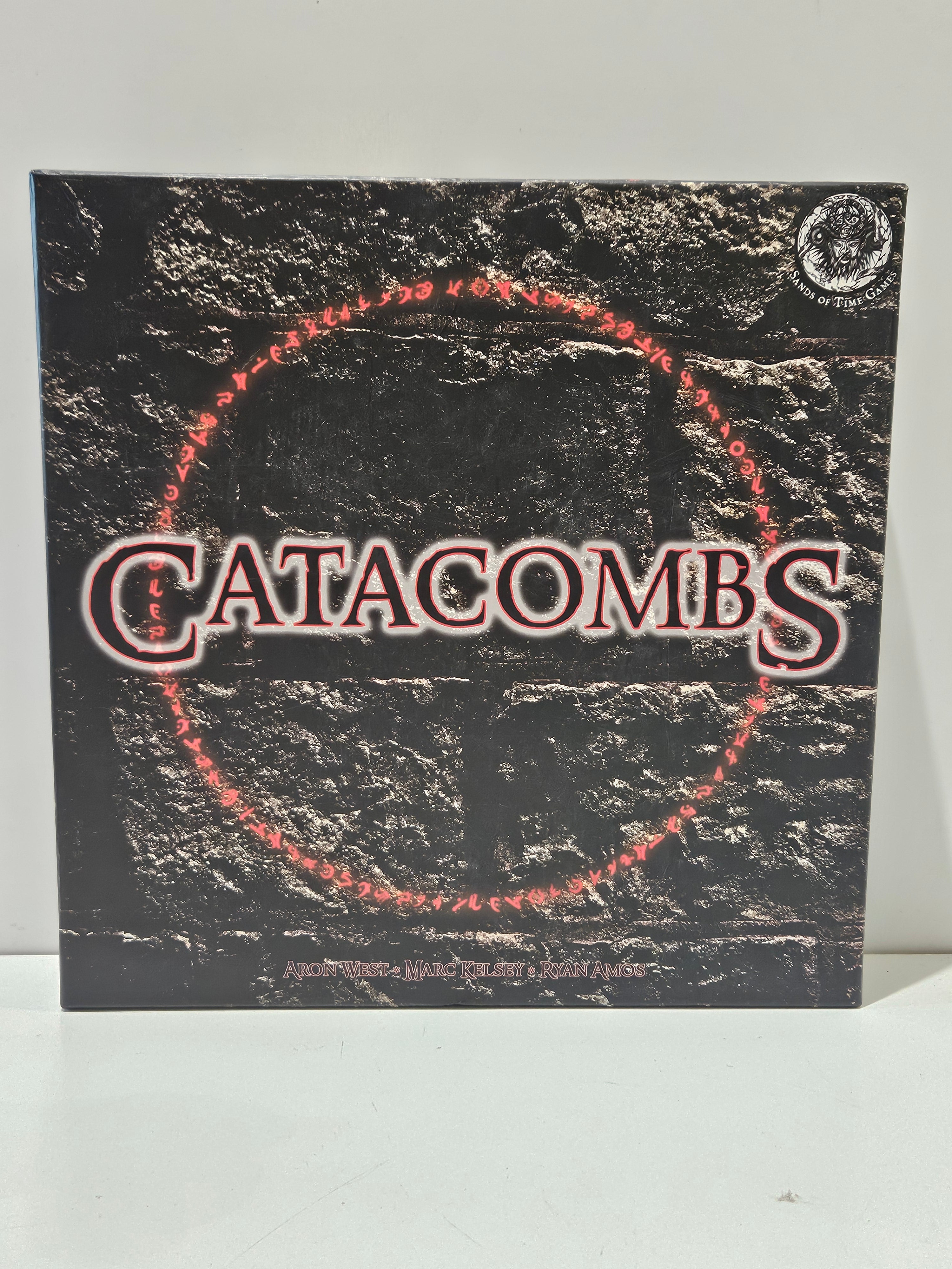 Catacombs Board Game Sands Of Time Games 2010 Dexterity Fantasy Adventure