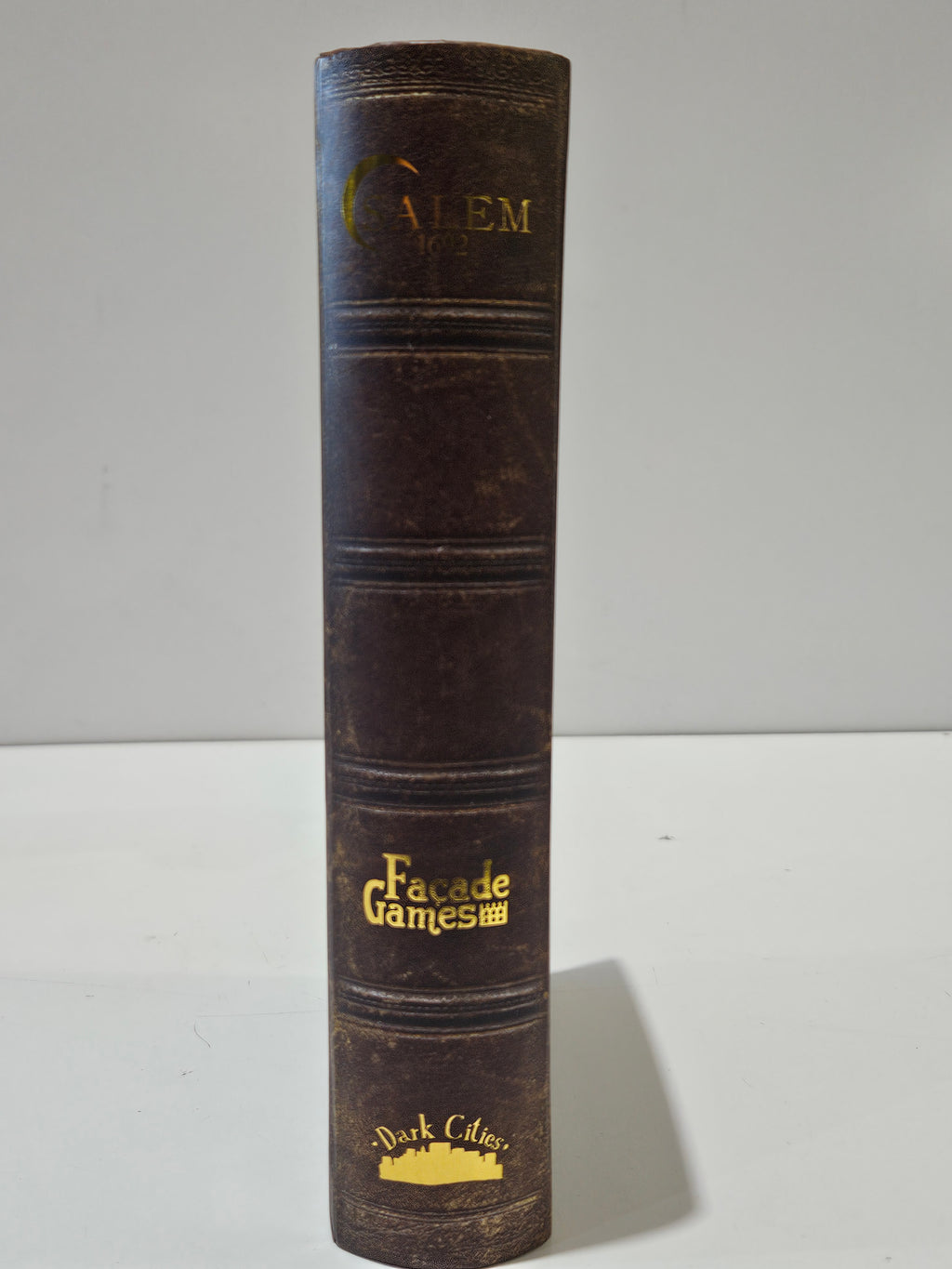 Salem 1692 Dark Cities Deluxe Book Edition Card Game Facade Games Complete