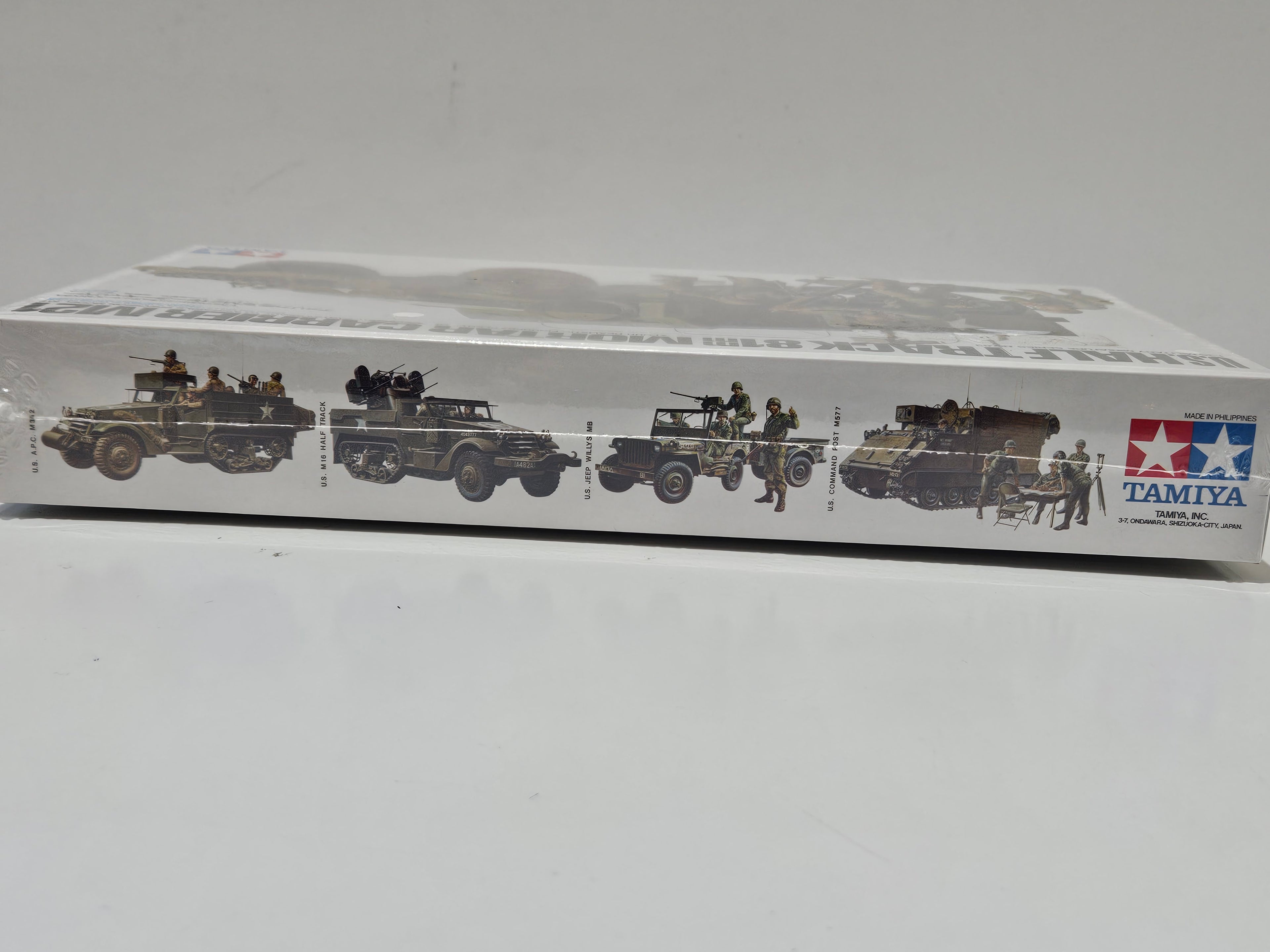 Vintage Tamiya 1:35 U.S. Half Track 81mm Mortar Carrier M21 Model Kit No. 83