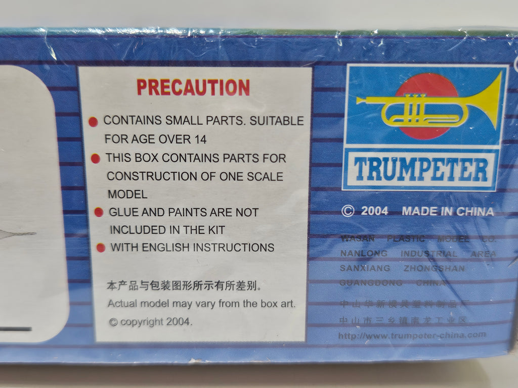 Vintage Trumpeter RA-5C Vigilante 1:72 Scale U.S. Navy Recon Aircraft Model Kit