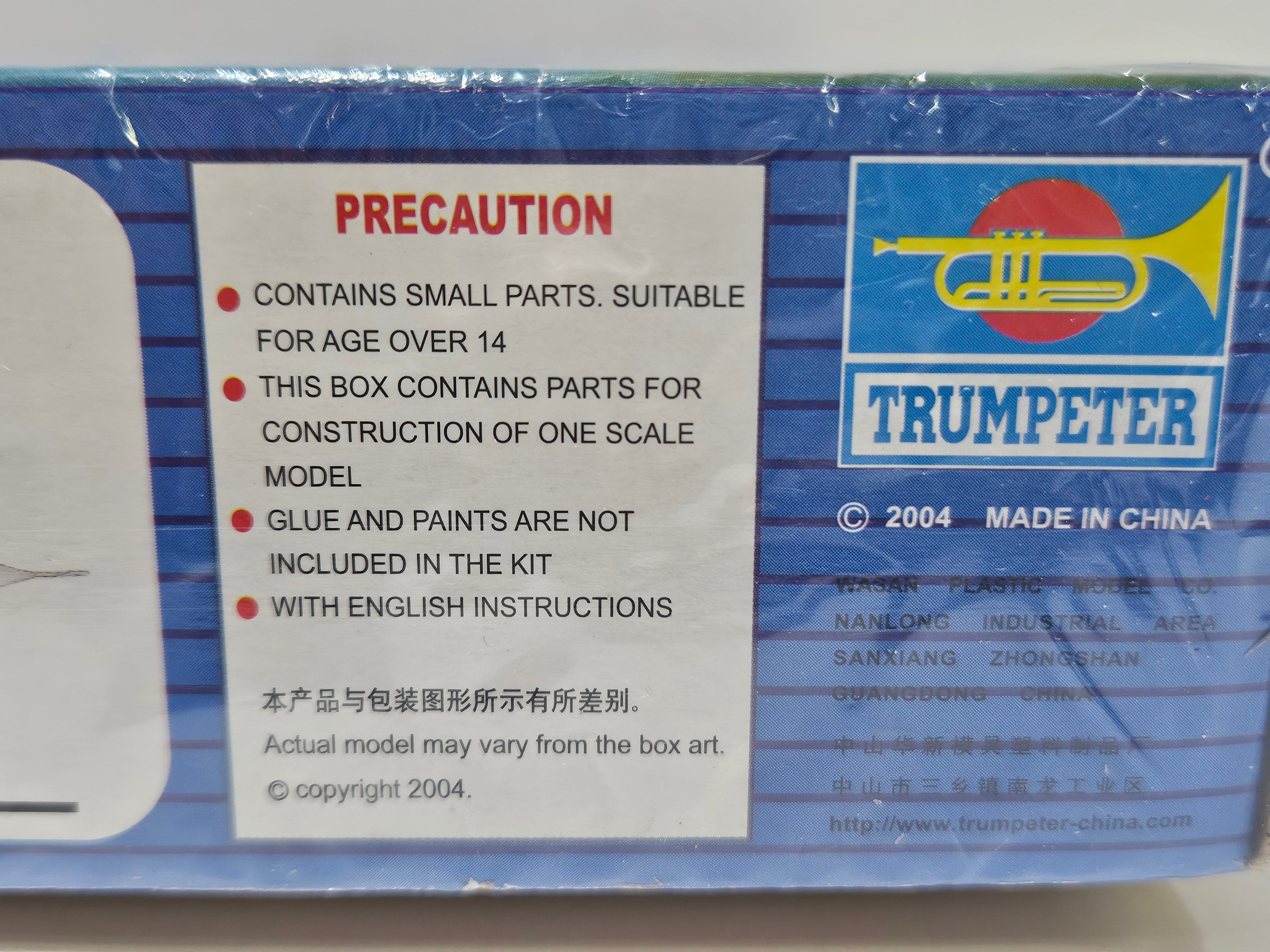 Vintage Trumpeter RA-5C Vigilante 1:72 Scale U.S. Navy Recon Aircraft Model Kit