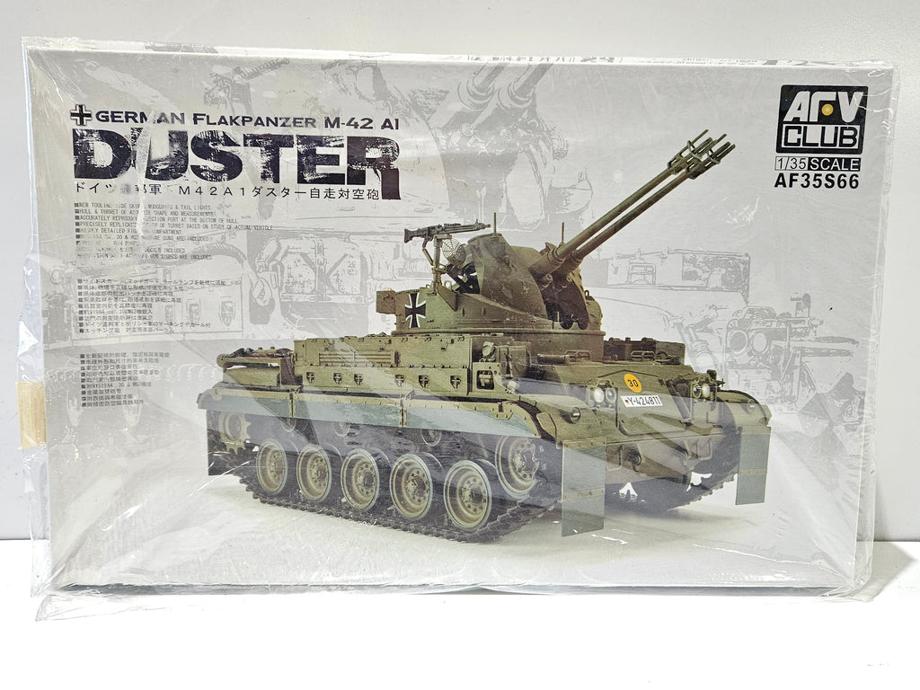 AFV Club AF35S66 German Flakpanzer M42A1 Duster 1:35 Scale Model Kit Sealed