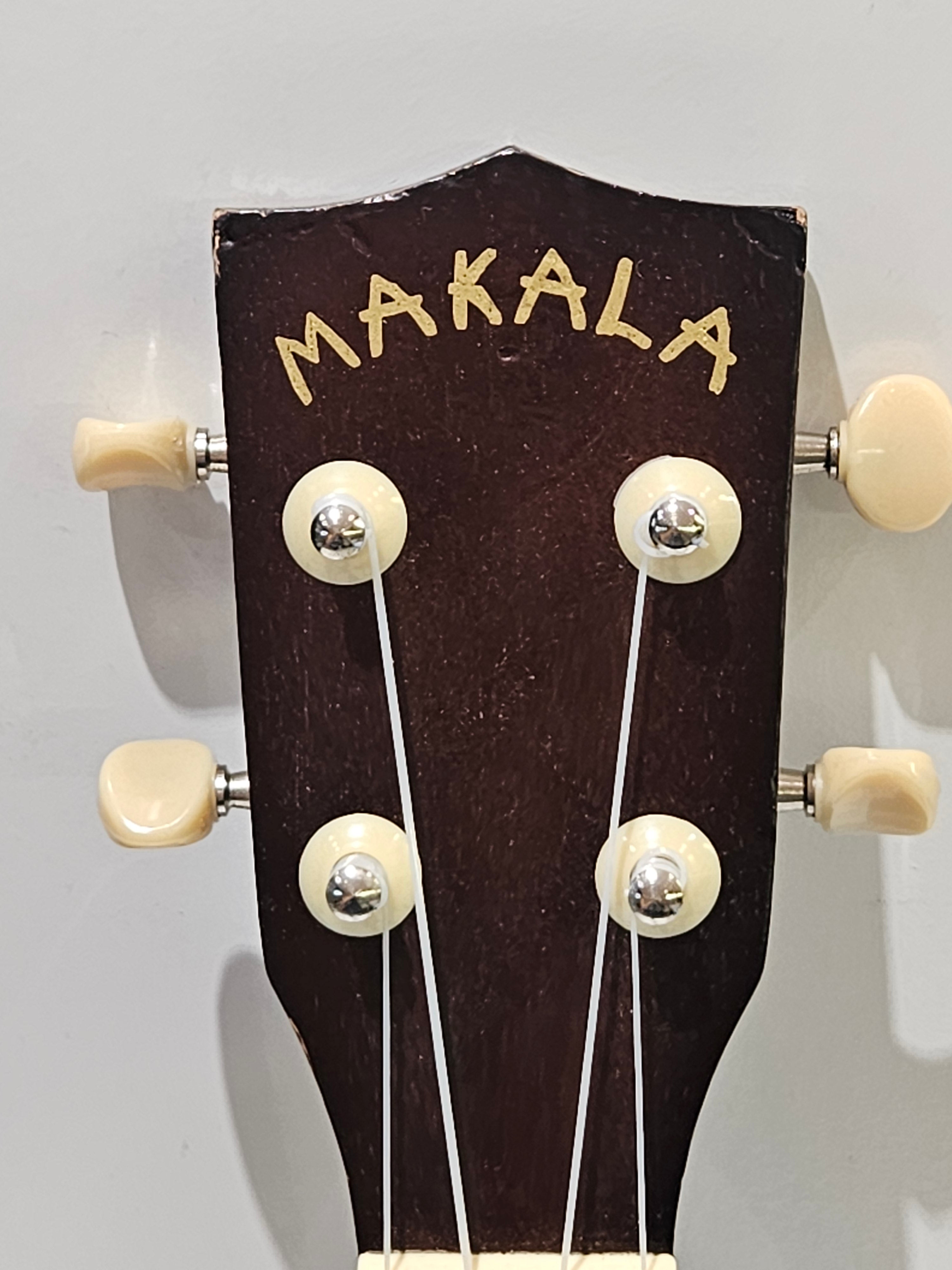 Makala MK-S Soprano Ukulele With Soft Gig Bag Mahogany Finish 4 String Instrument