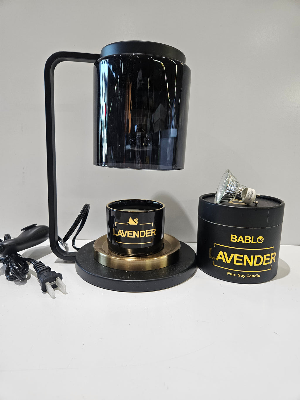 Modern Electric Candle Warmer Lamp Adjustable Dimmer Top Down Wax Melt Warmer