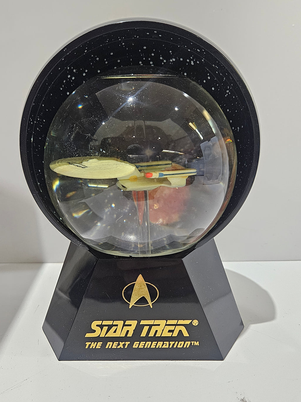 Vintage Star Trek The Next Generation USS Enterprise NCC-1701-D Musical Halodome
