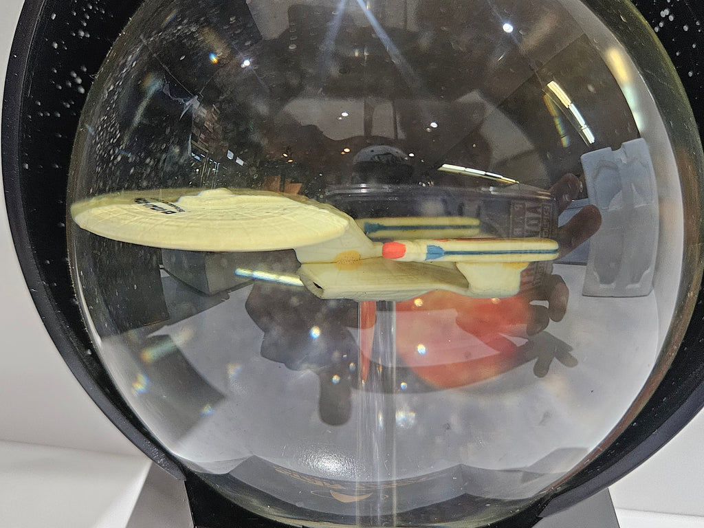 Vintage Star Trek The Next Generation USS Enterprise NCC-1701-D Musical Halodome