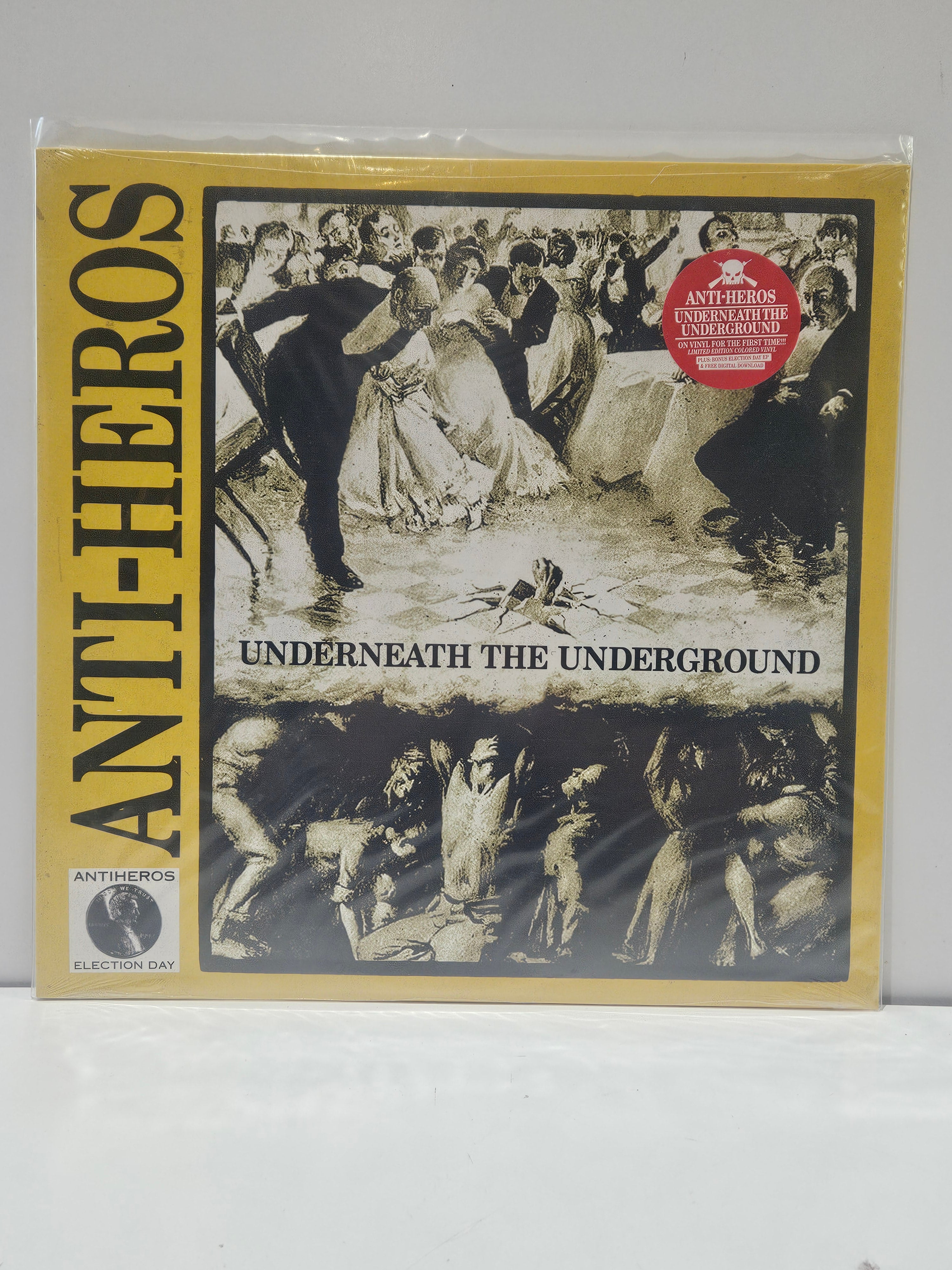 Anti-Heros Underneath The Underground Limited Edition Vinyl LP Record Sealed