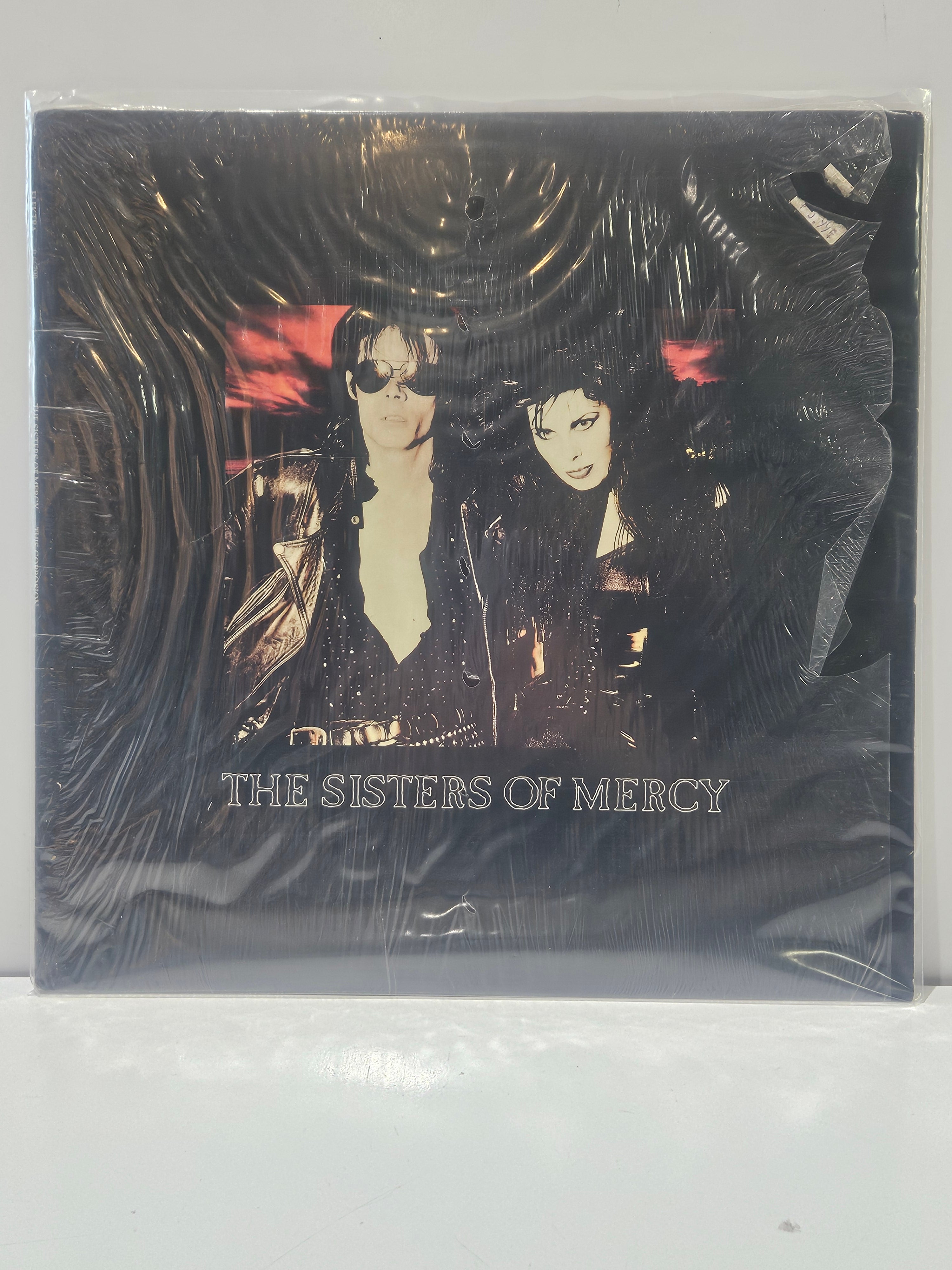 Vintage The Sisters Of Mercy Band Photo Vinyl Record LP Gothic Rock Collectible