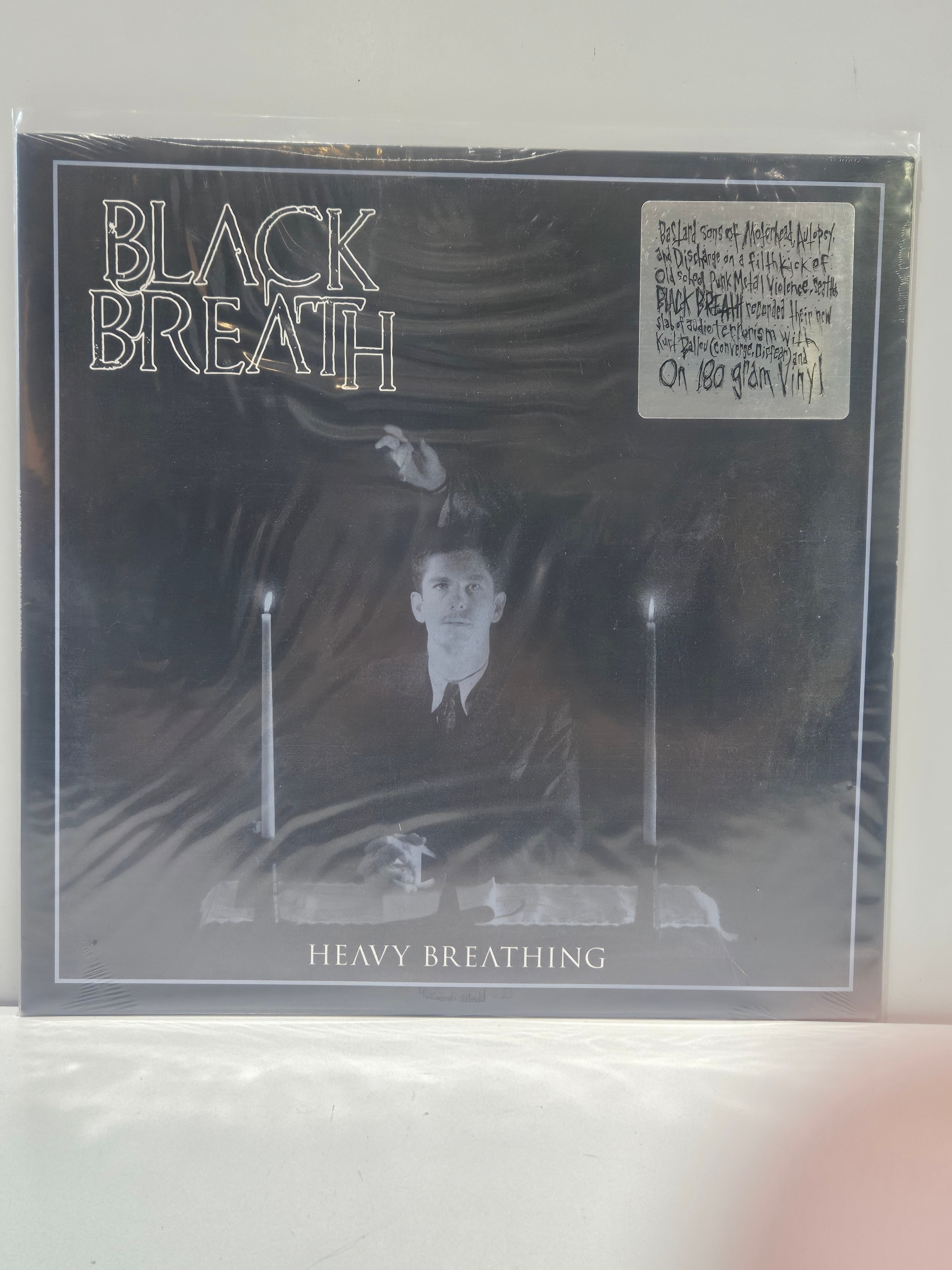 Black Breath Heavy Breathing LP Vinyl Record 180 Gram Metal Punk Collectible