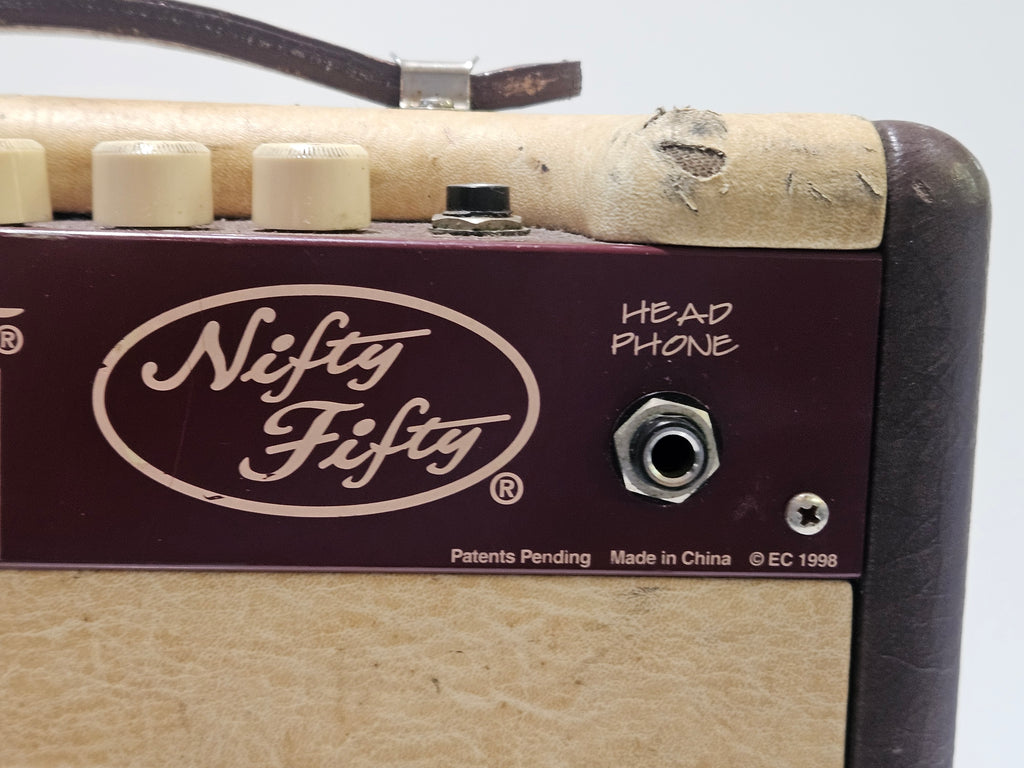Vintage Danelectro Nifty Fifty Guitar Practice Amplifier Model N-50 Amp 1998