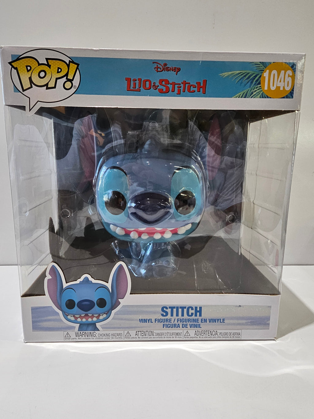Funko Pop Disney Lilo & Stitch Jumbo Stitch #1046 Vinyl Figure Collectible Boxed