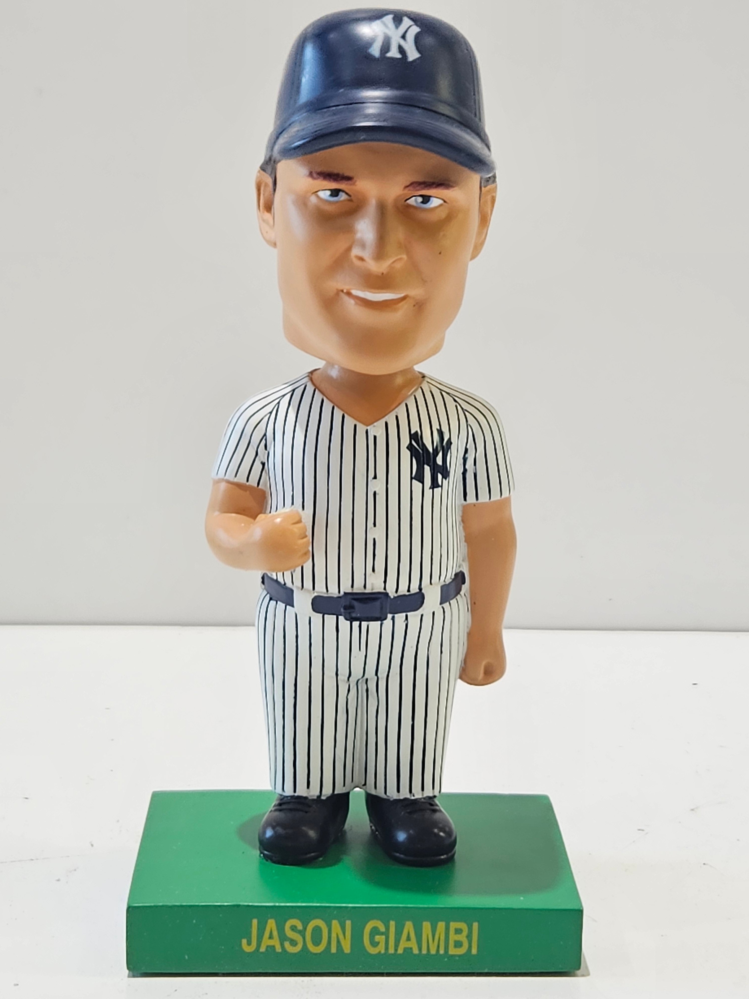 2002 Jason Giambi New York Yankees Bobblehead MLB Baseball Collectible SGA Figure