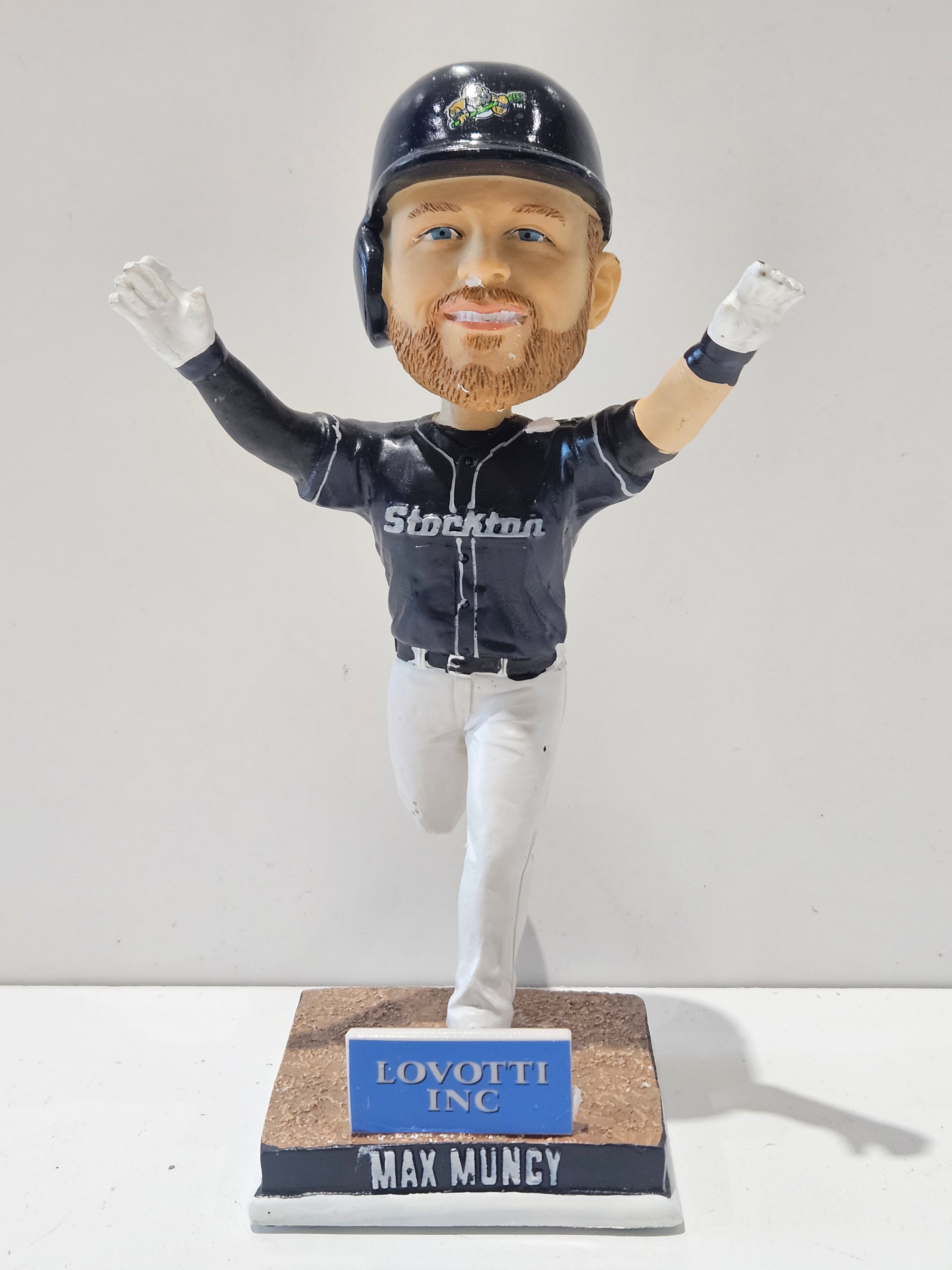 Max Muncy Stockton Ports Minor League Baseball Bobblehead Lovotti Inc SGA Figure
