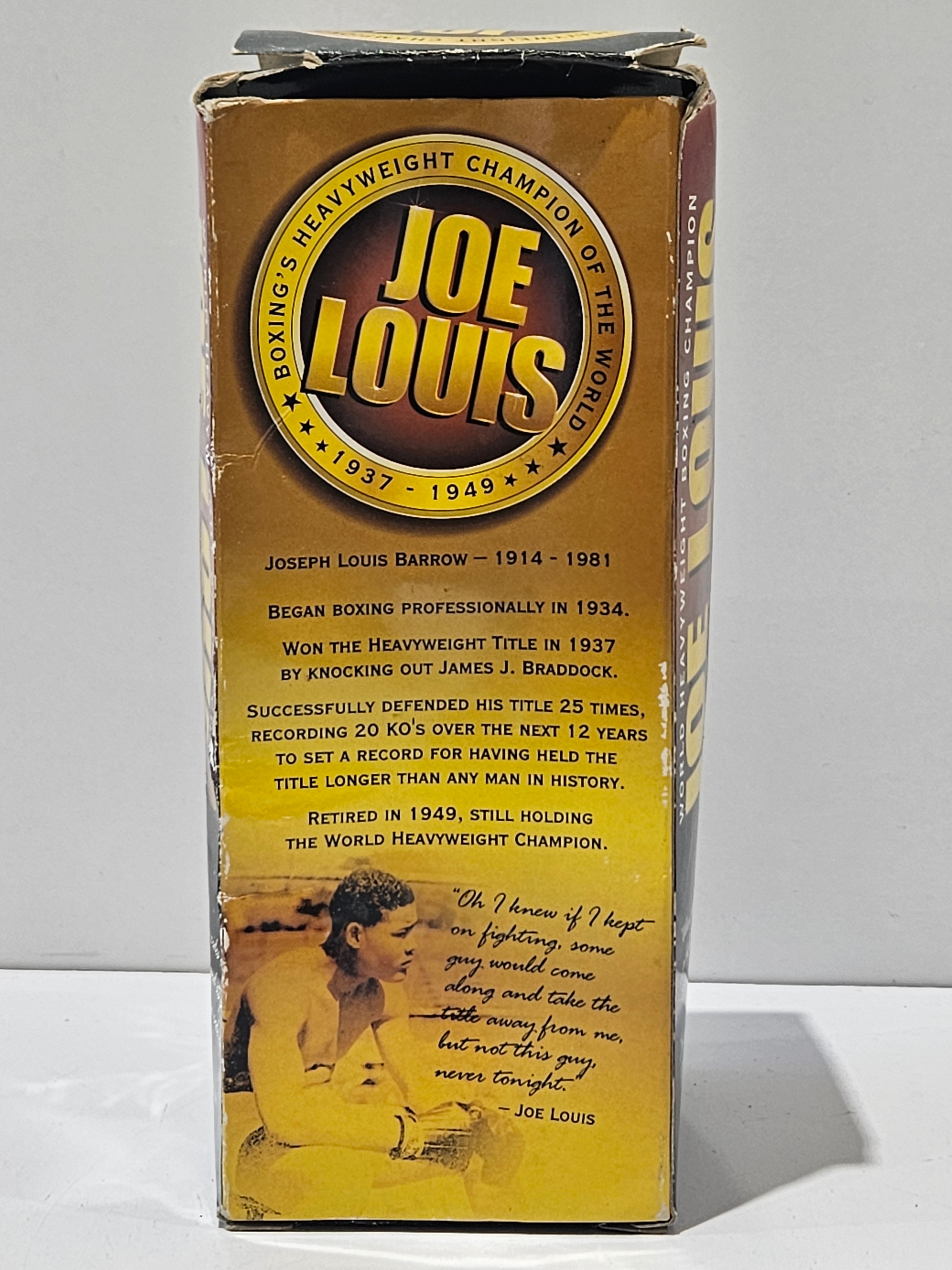 Vintage Bosley Bobbers Joe Louis Limited Edition Boxing Heavyweight Champion Bobblehead