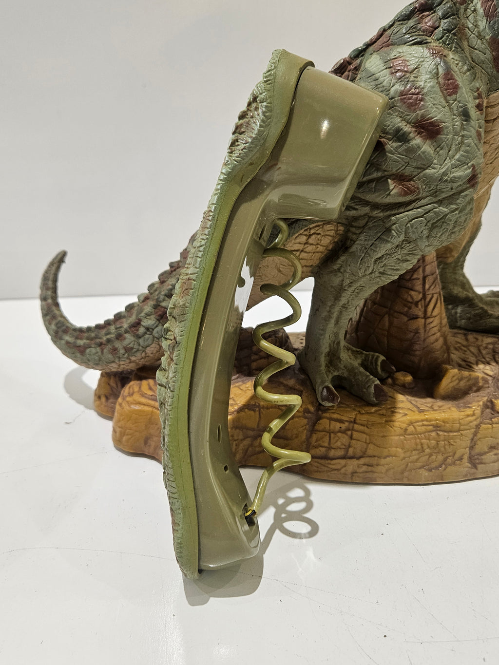 Vintage T-Rex Dinosaur Novelty Push Button Desk Telephone TeleMania Landline