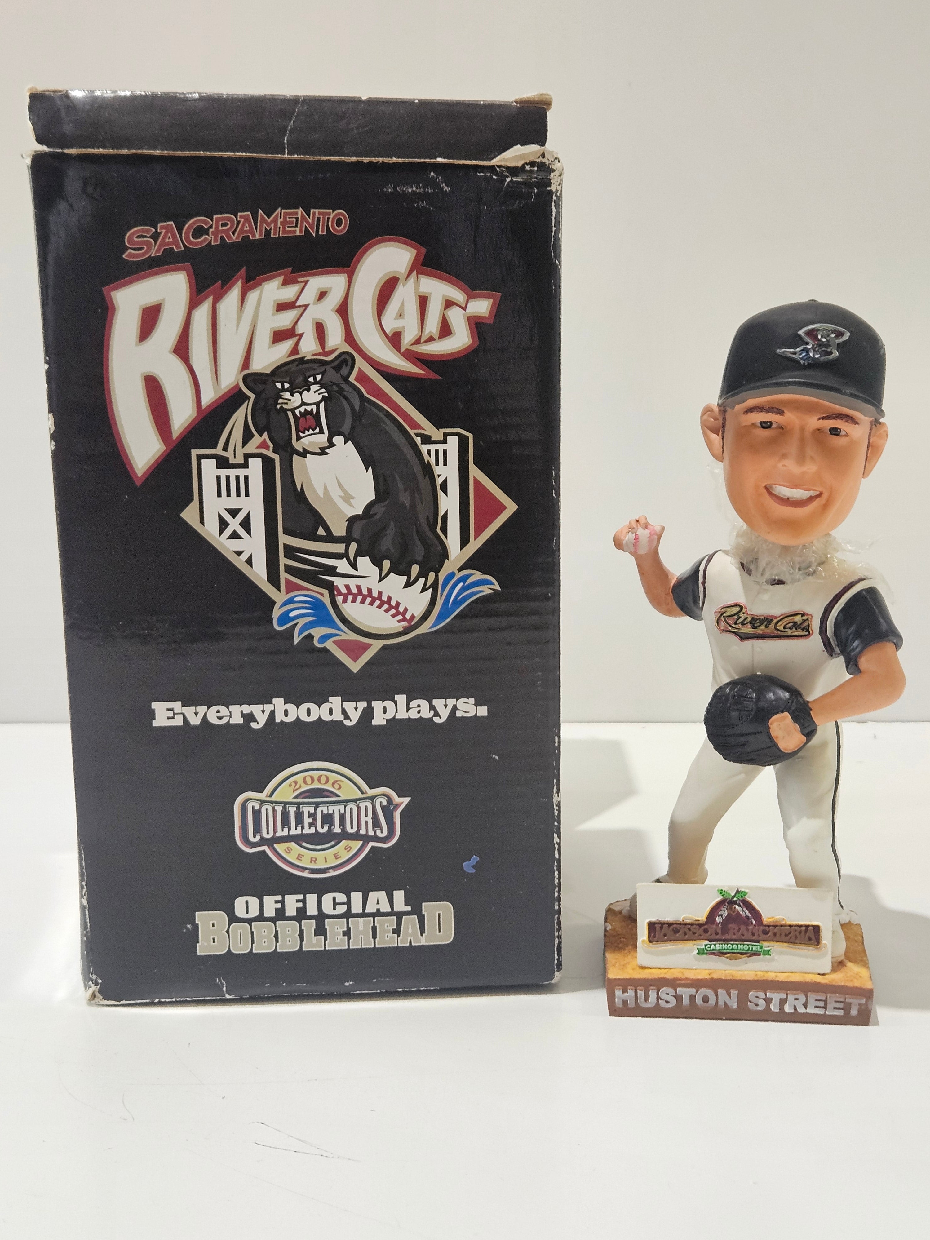 Vintage 2006 Huston Street Sacramento River Cats SGA Bobblehead MLB Collectible