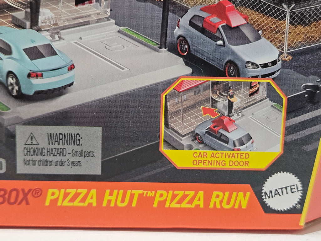 Matchbox Action Drivers Pizza Hut Pizza Run Playset Volkswagen GTI 2022 Mattel