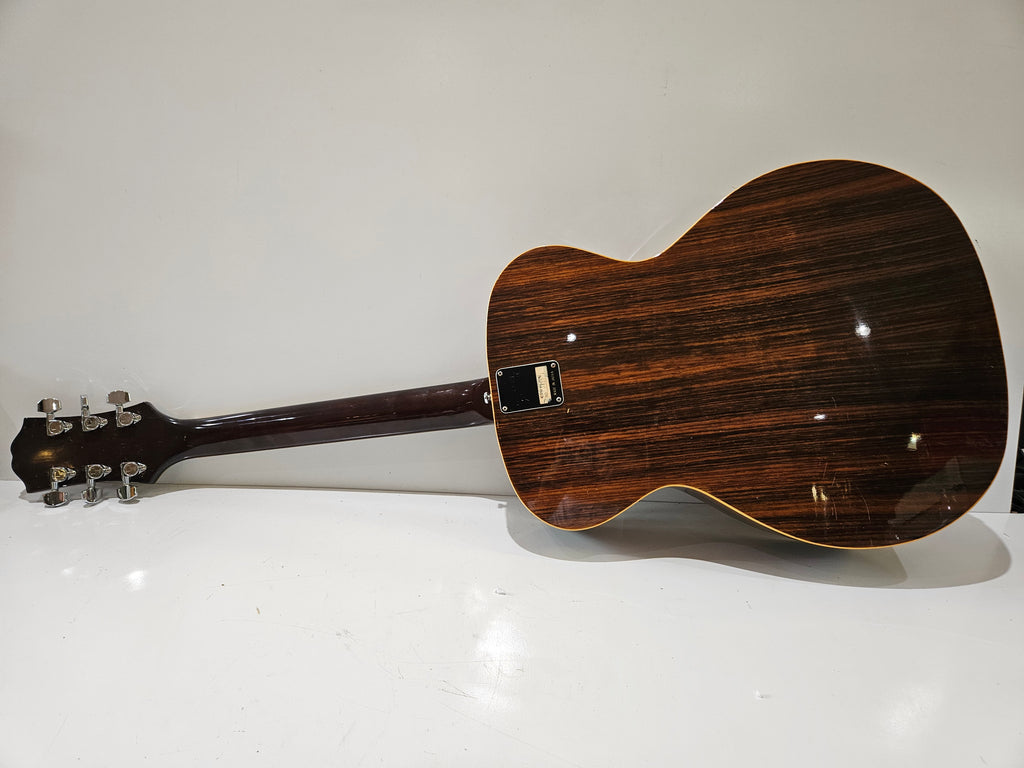Vintage Epiphone FT-130 Caballero Acoustic Guitar Japan Natural Finish With Case