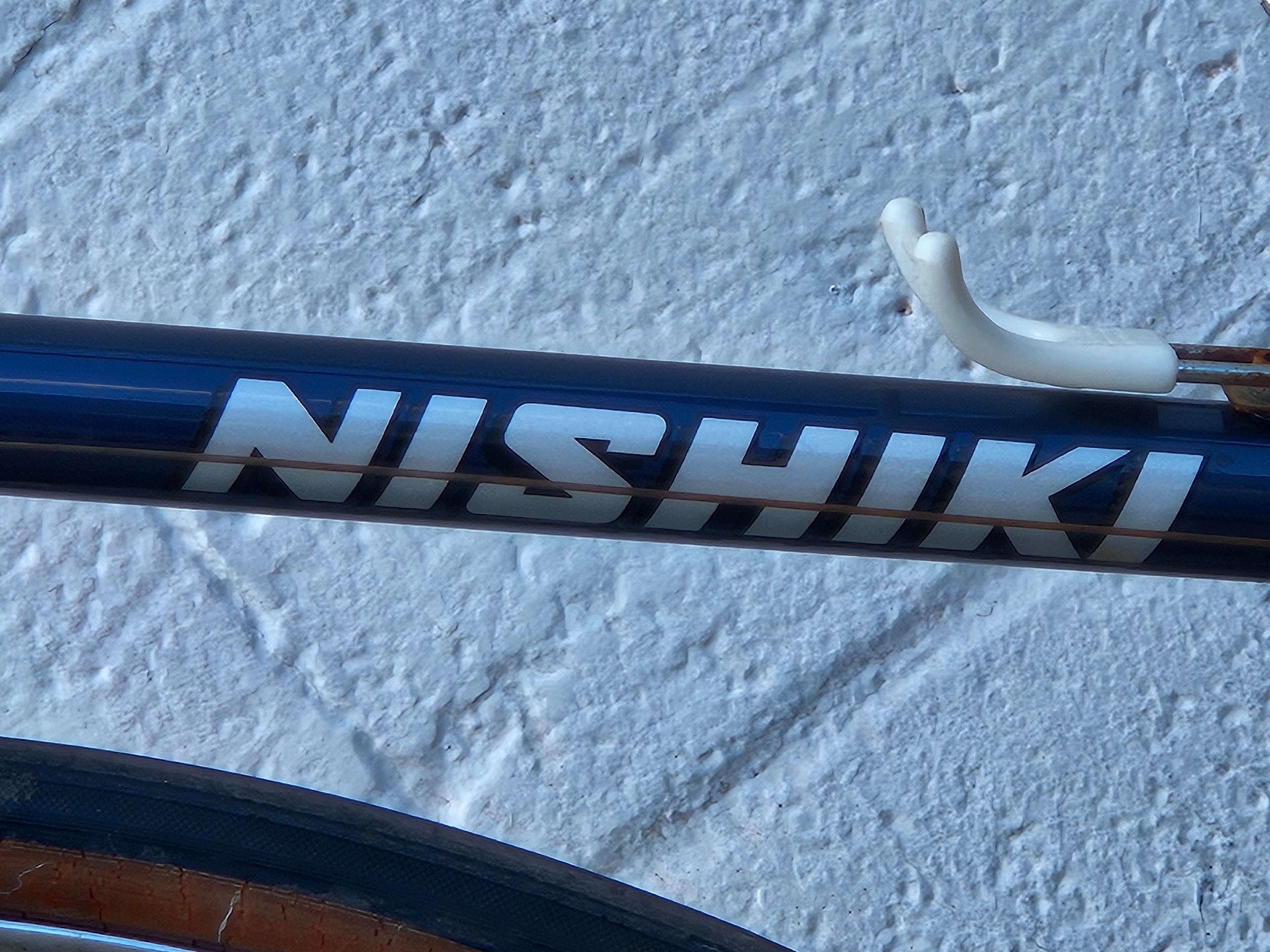 Vintage Nishiki Century Road Bicycle Blue Touring Bike Shimano Commuter Classic